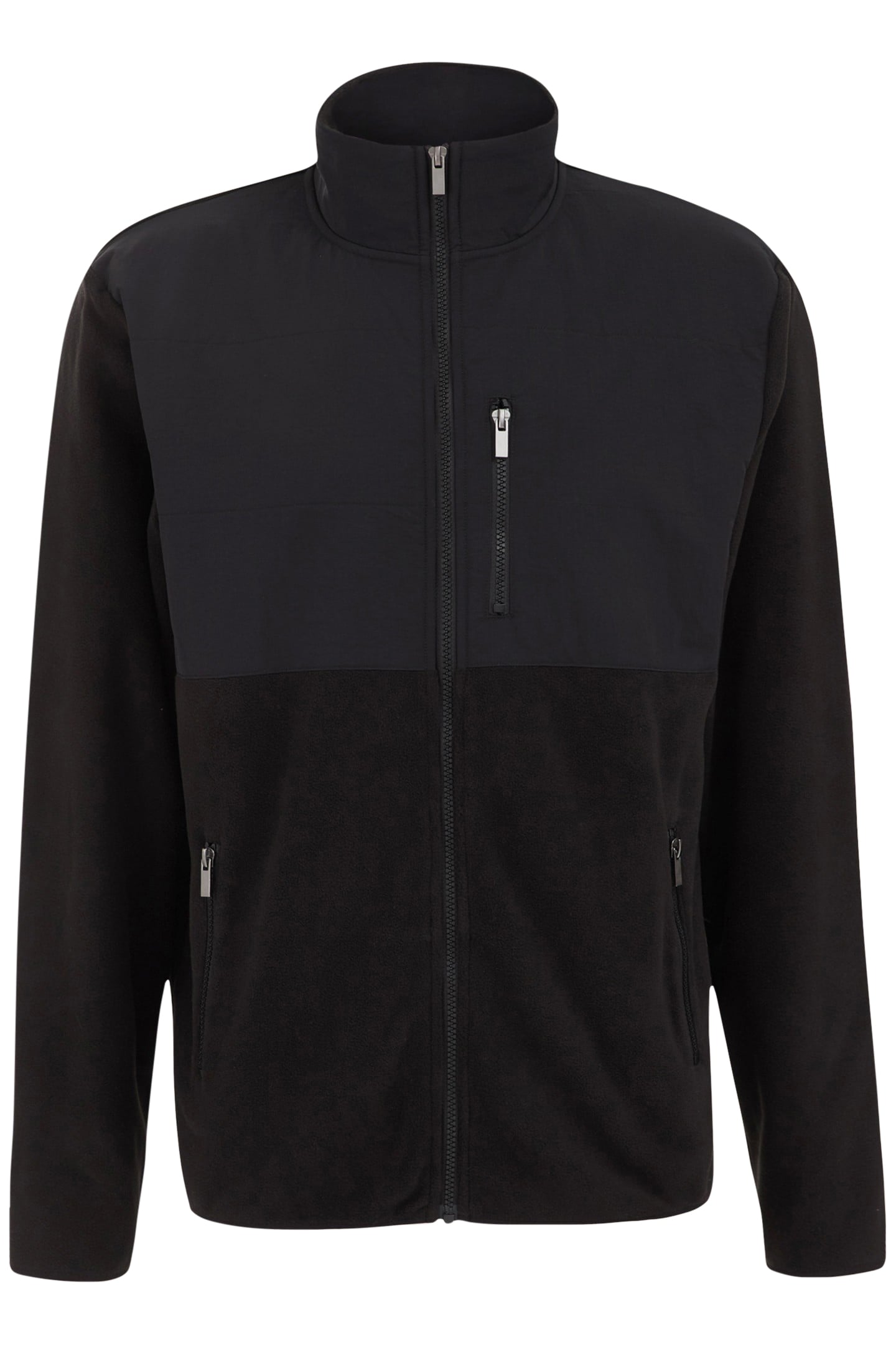 CARDIGAN WITH ZIPPER BLACK 4