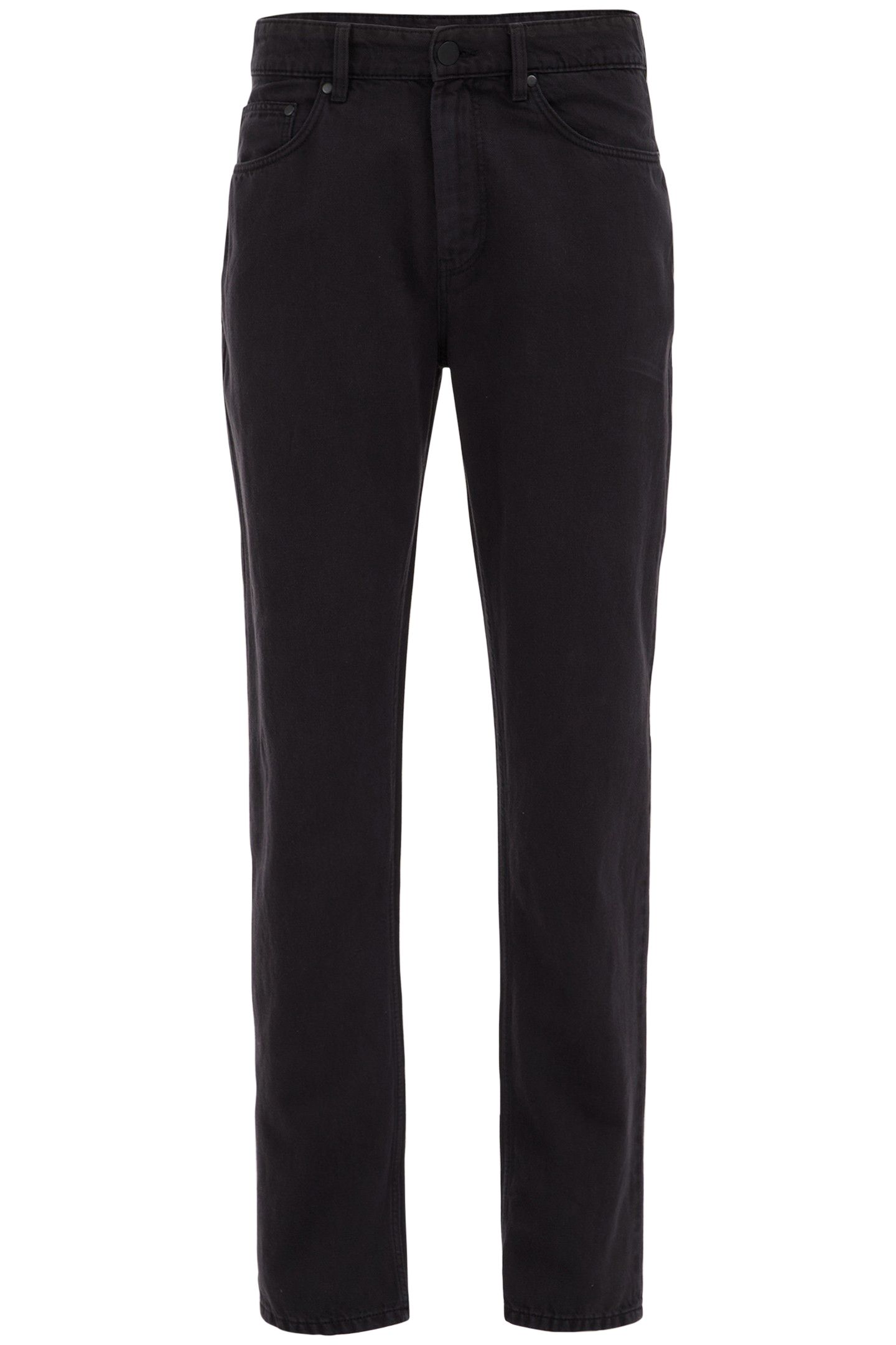 5-POCKET MID WAIST BLACK 4