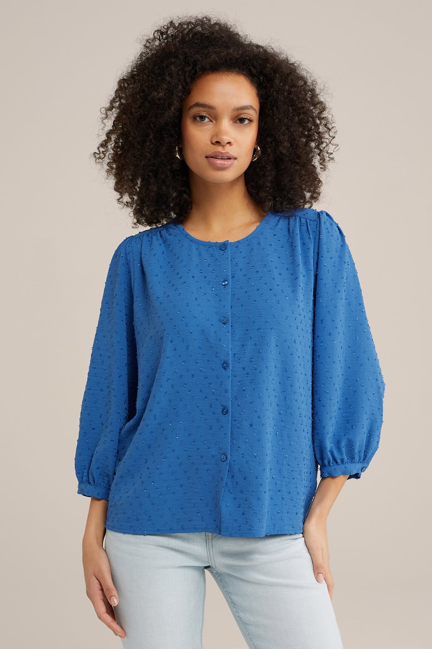 BLOUSE BLUE 1