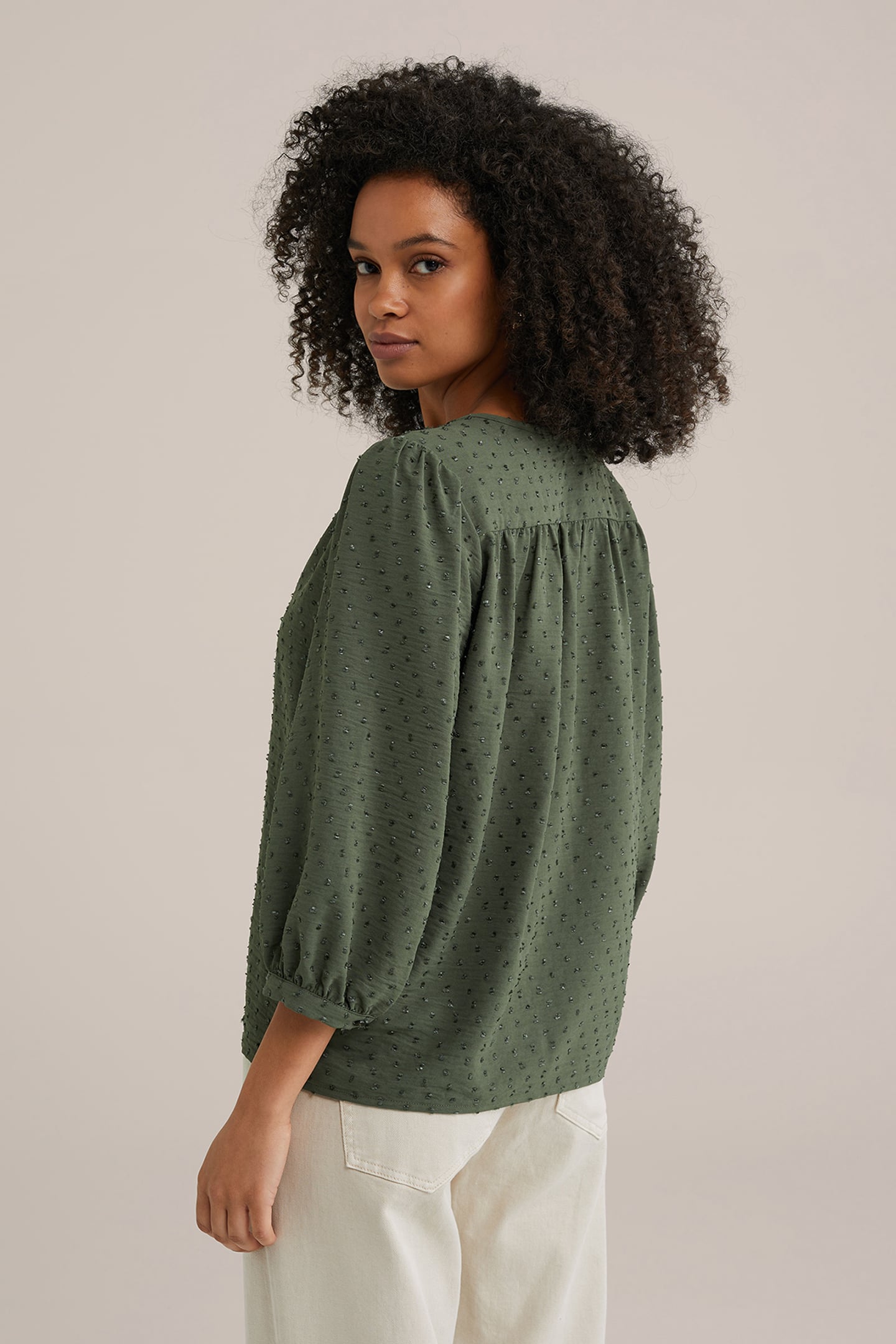 BLOUSE GREEN 2