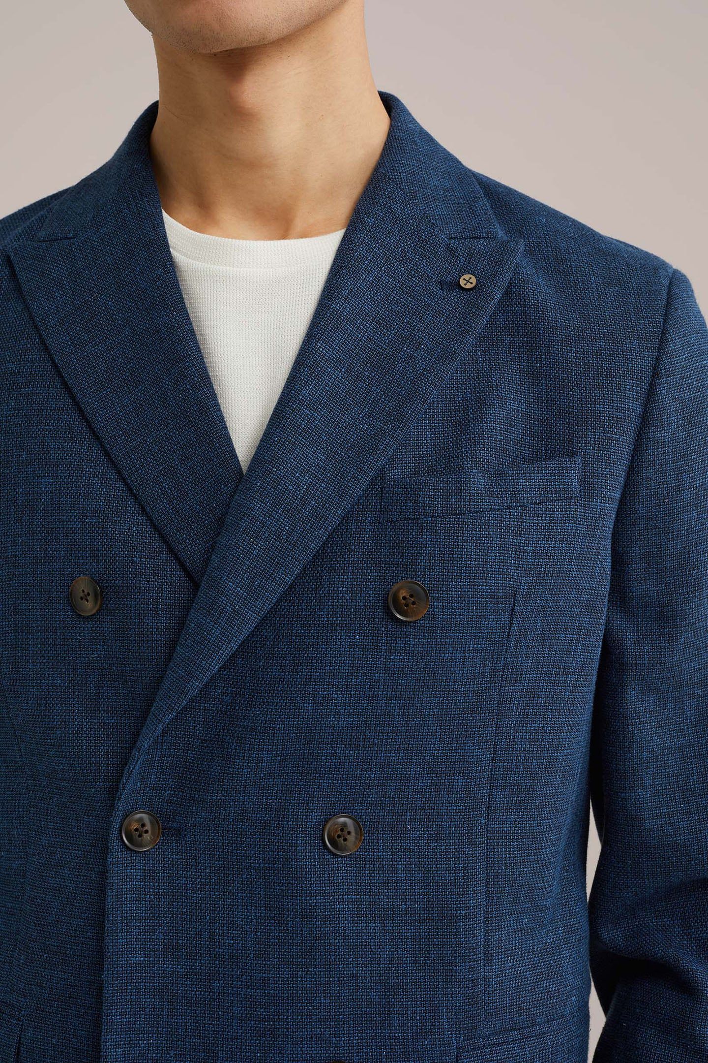 BLAZER DOUBLE BREASTED DARK BLUE 5