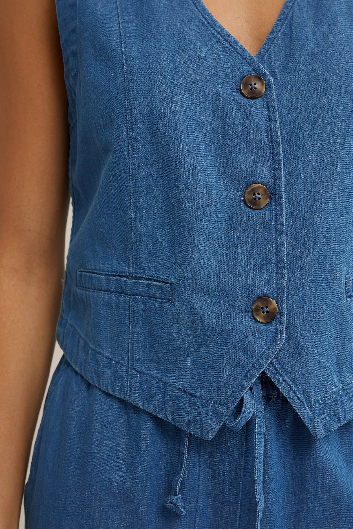 WAISTCOAT BLUE 5