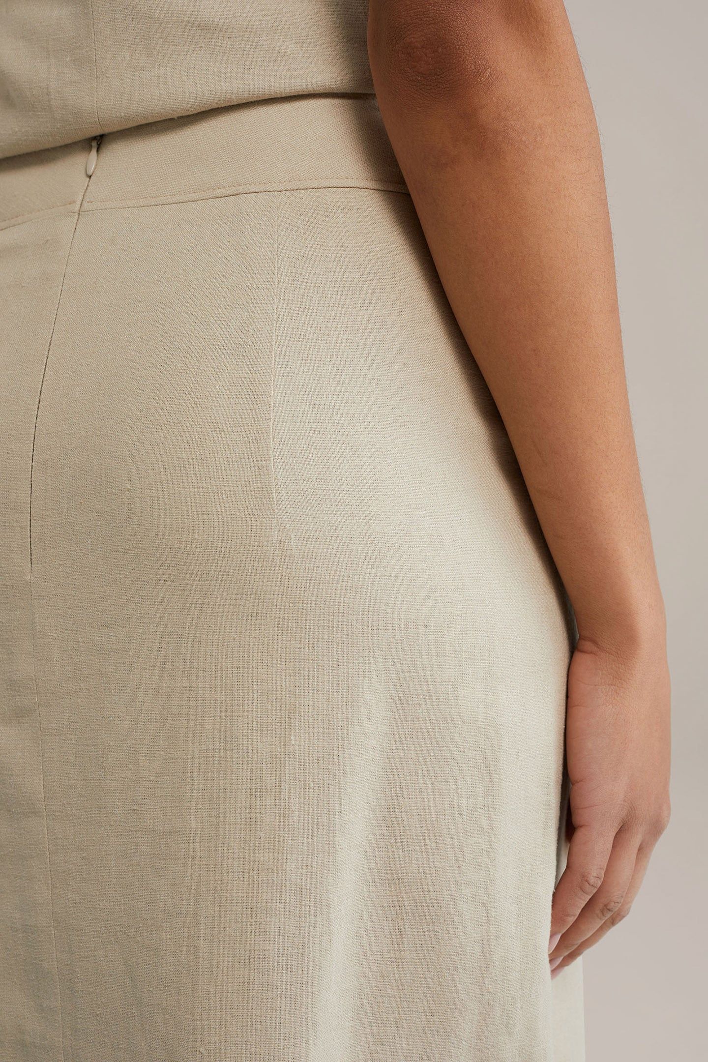 SKIRT MAXI LENGTH BEIGE 5