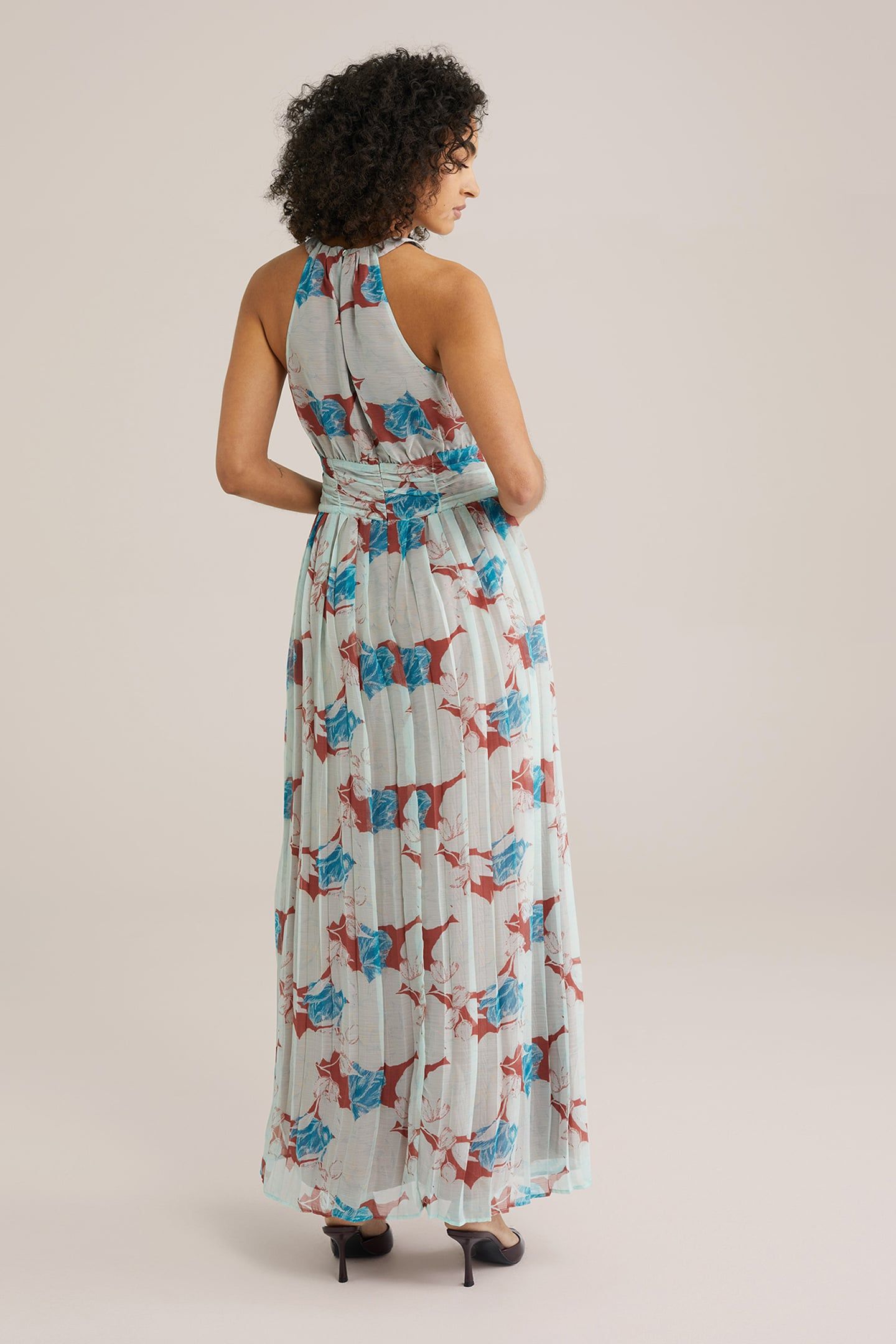 DRESS MAXI LENGTH LIGHT BLUE 2