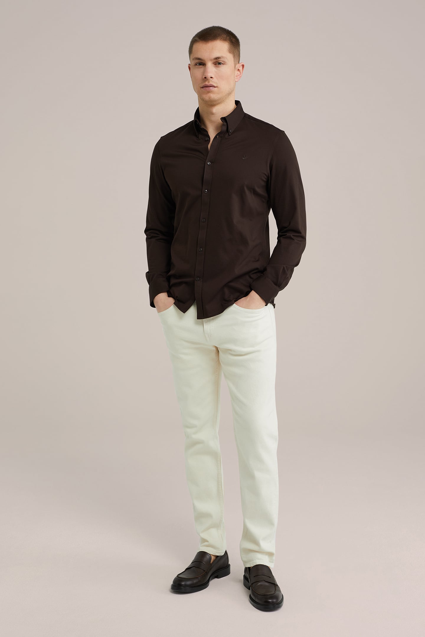 SHIRT DARK BROWN 3