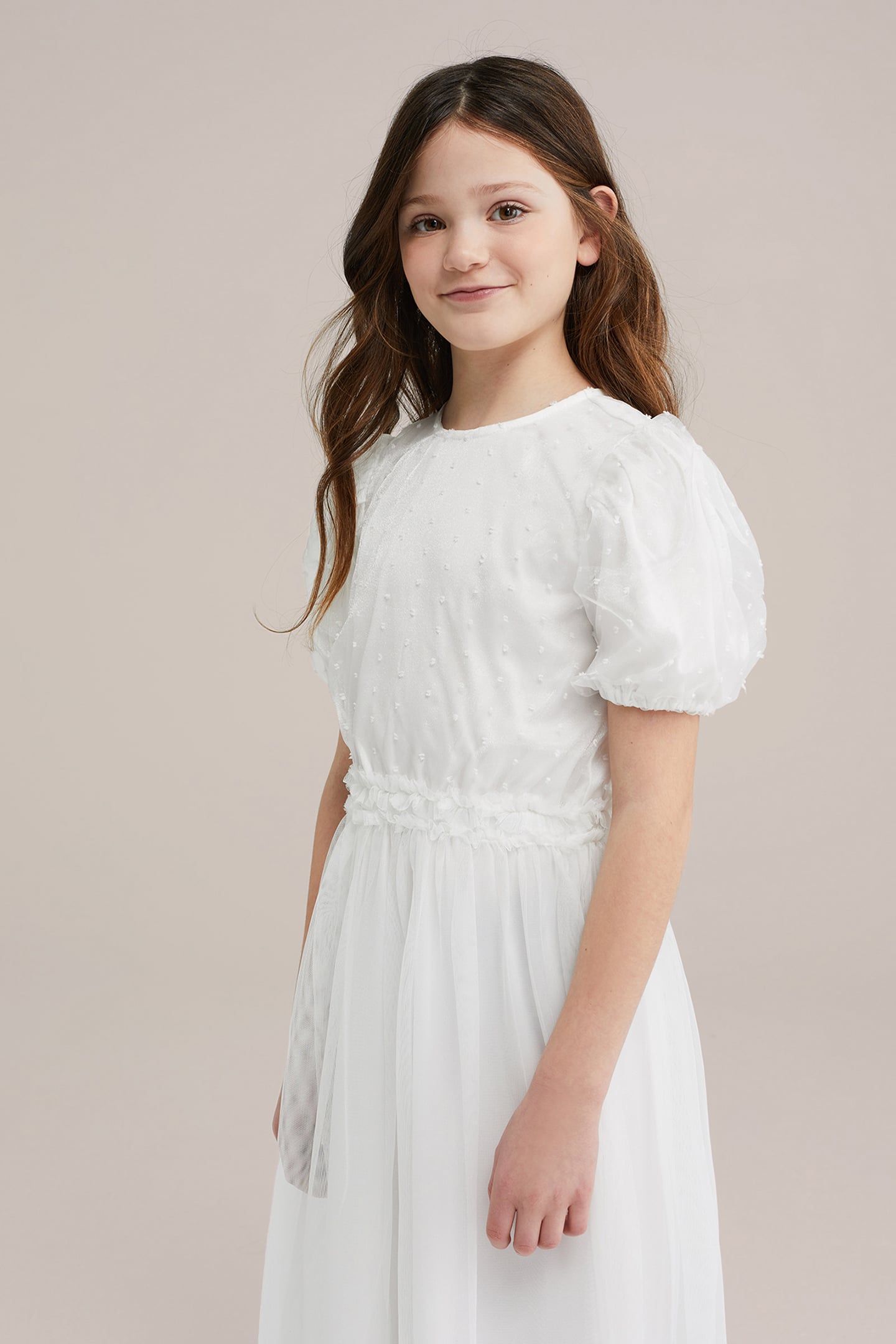 DRESS MAXI LENGTH WHITE 4