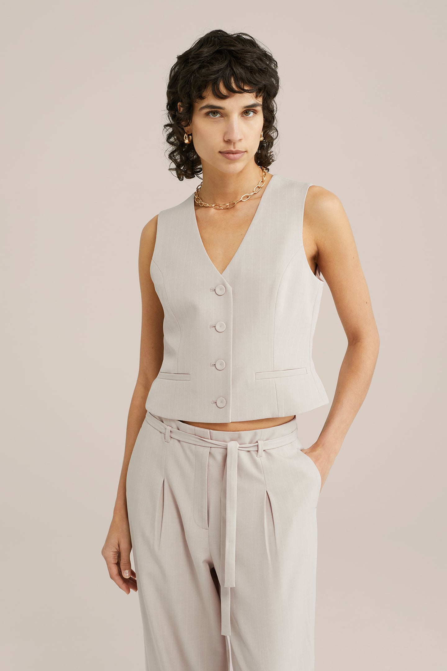 WAISTCOAT BEIGE 1