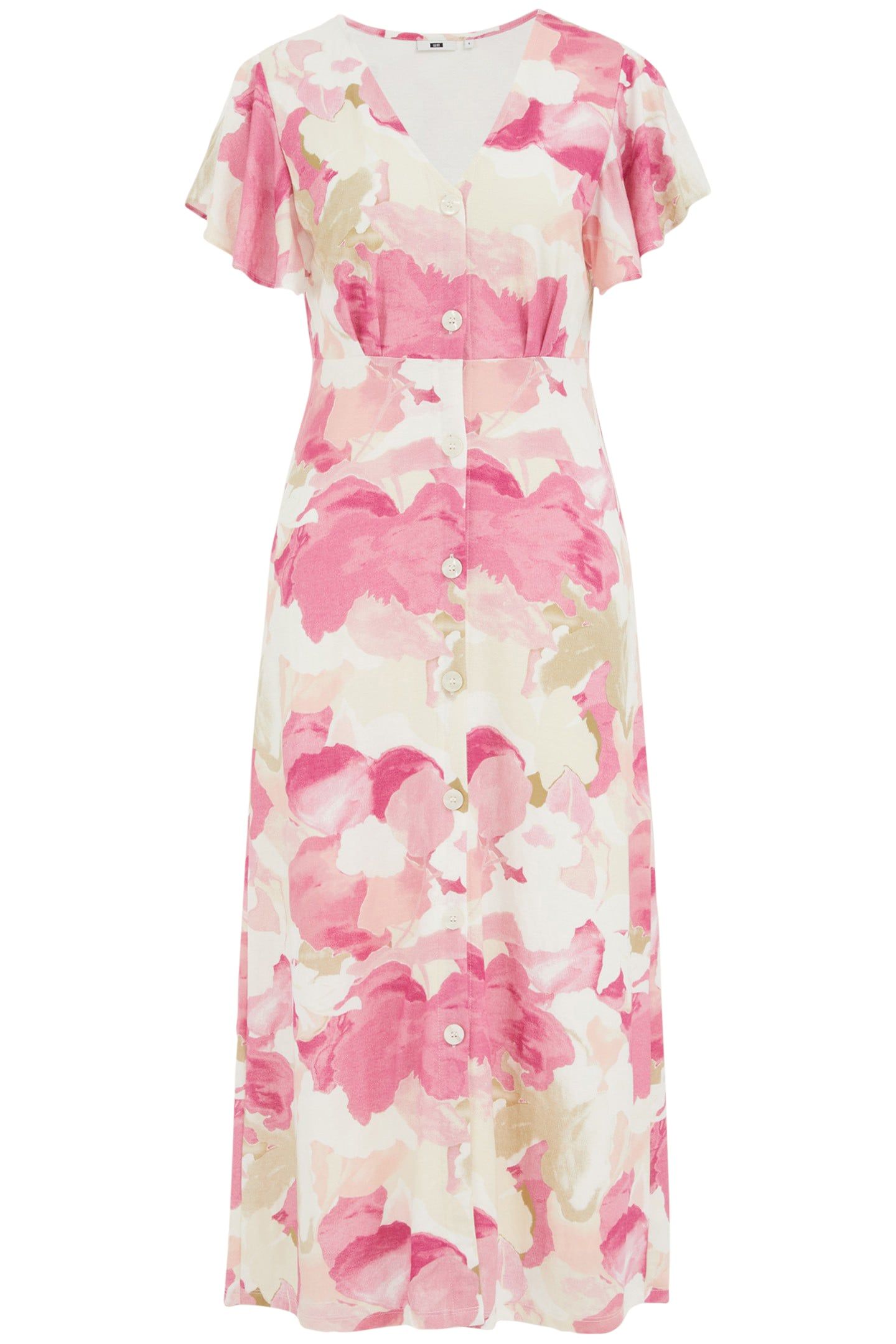 DRESS MID LENGTH PINK 3