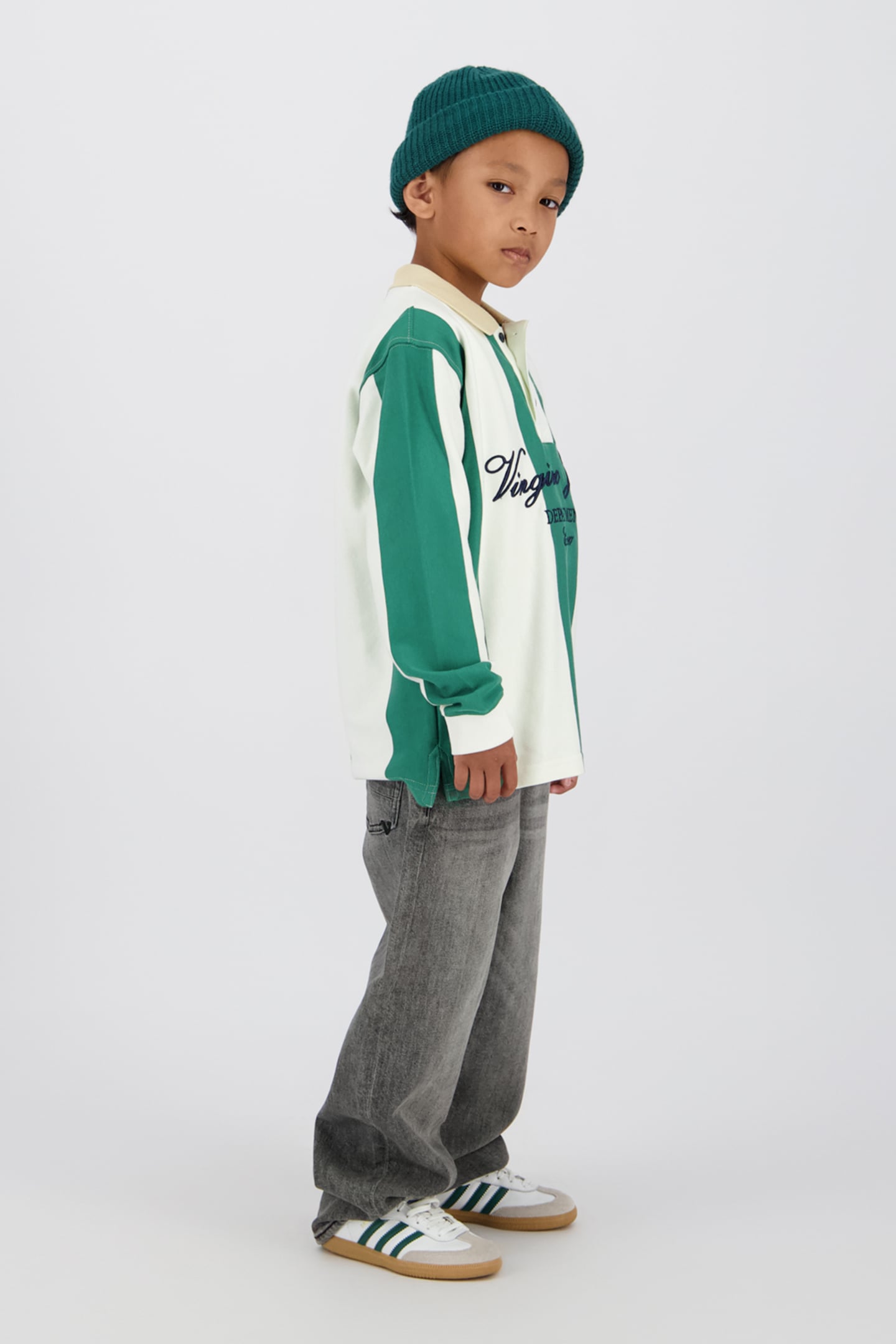 BOYS KIRAN JEANS DARK GREY VINTAGE 5