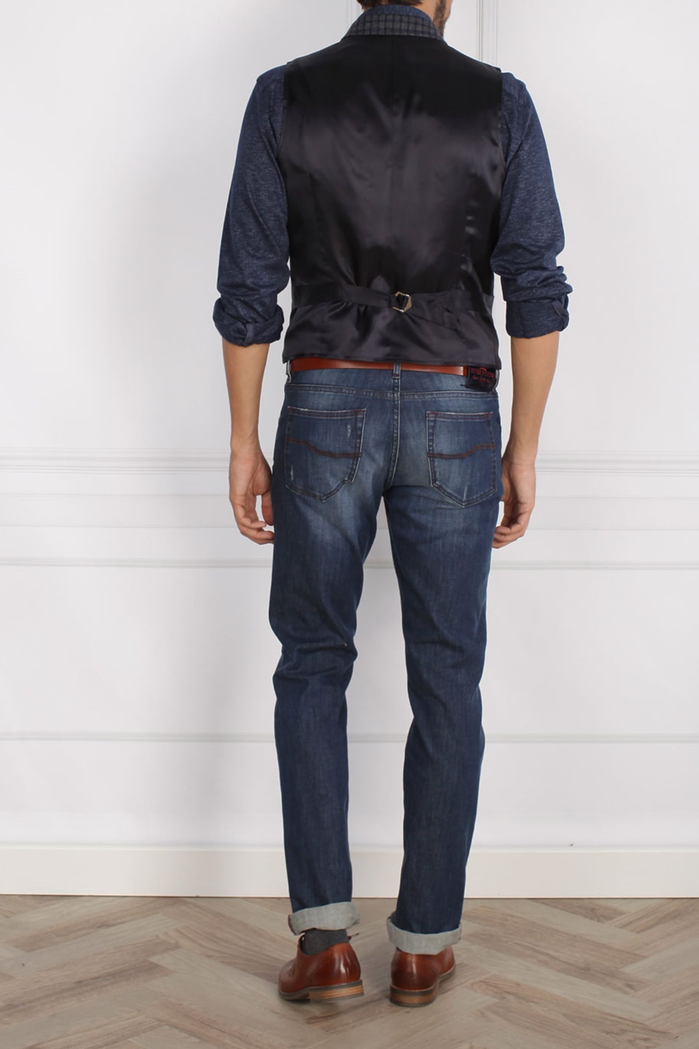 FANCY GILET GREY 2