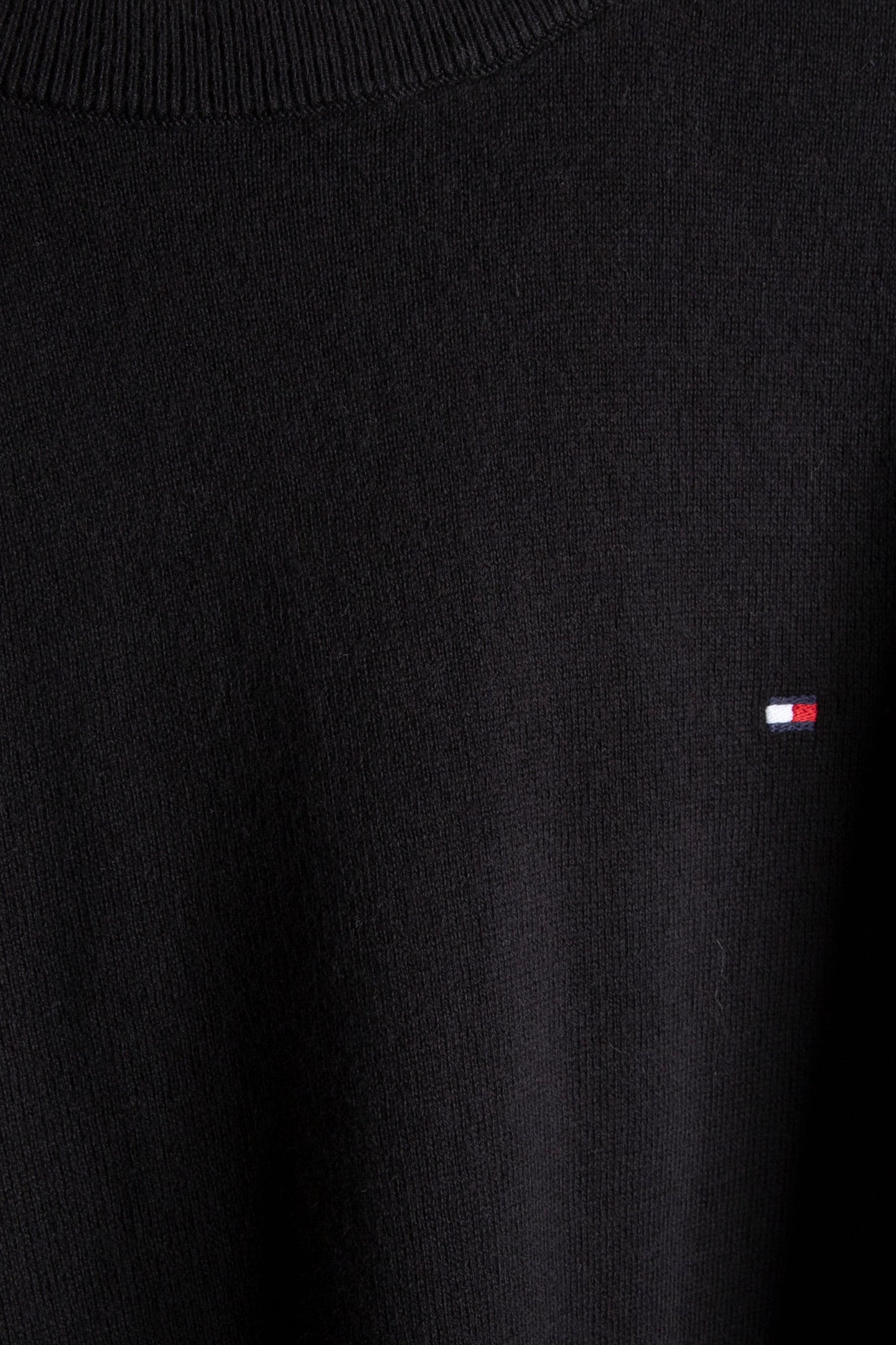 PIMA ORGANIC COTTON CASHMERE JUMPER BLACK 4