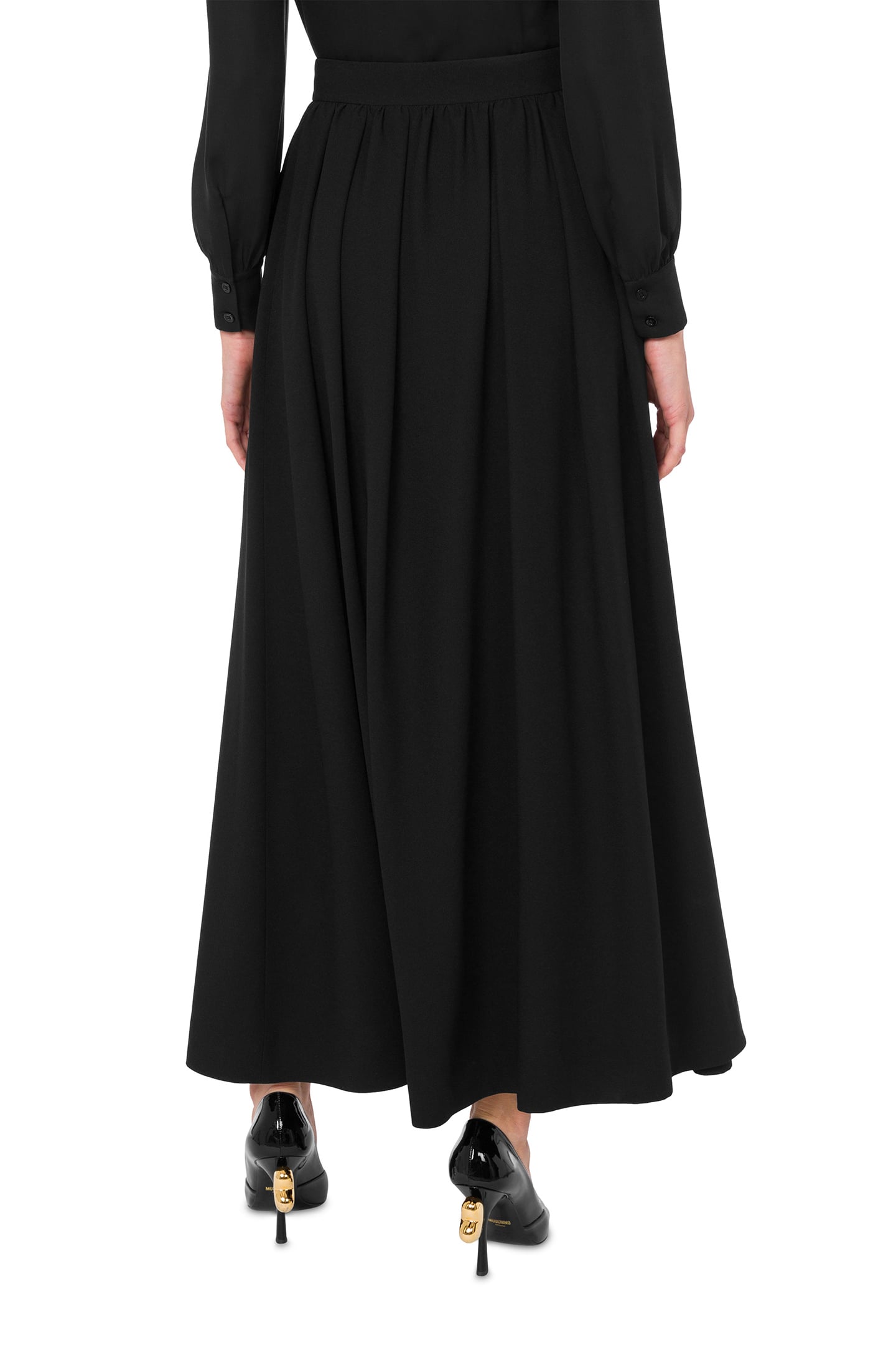 TROUSER SKIRT WITH BOW BLACK 2