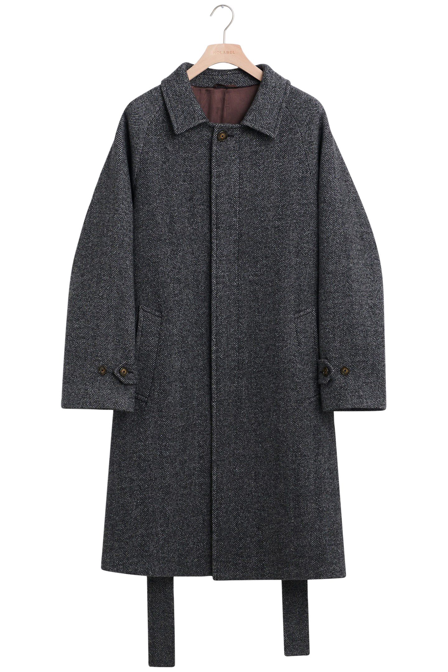 KILBURN HERRINGBONE WOOL-NYLON GREY 2