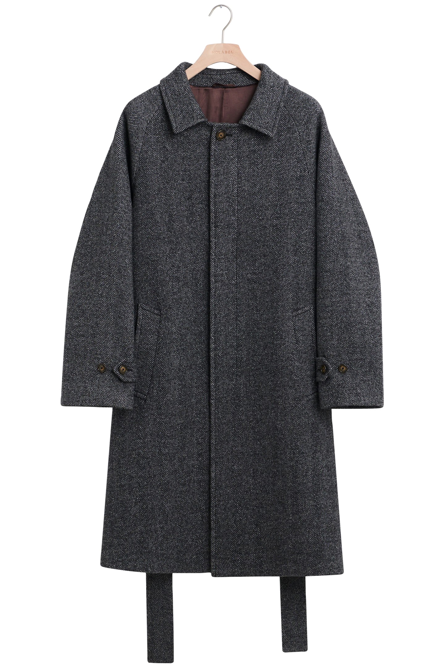 KILBURN HERRINGBONE WOOL-NYLON GREY 2