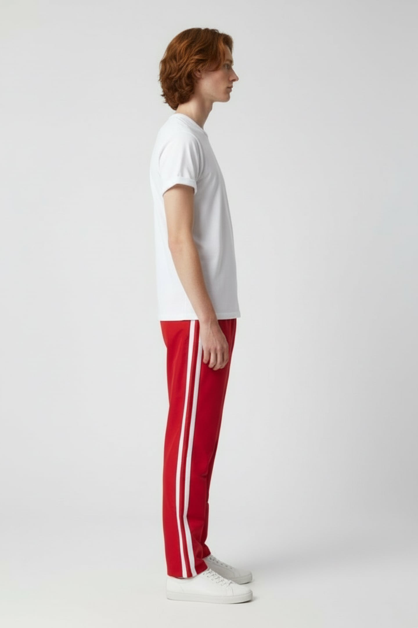 UNISEX FRIBAL RED,WHITE 3