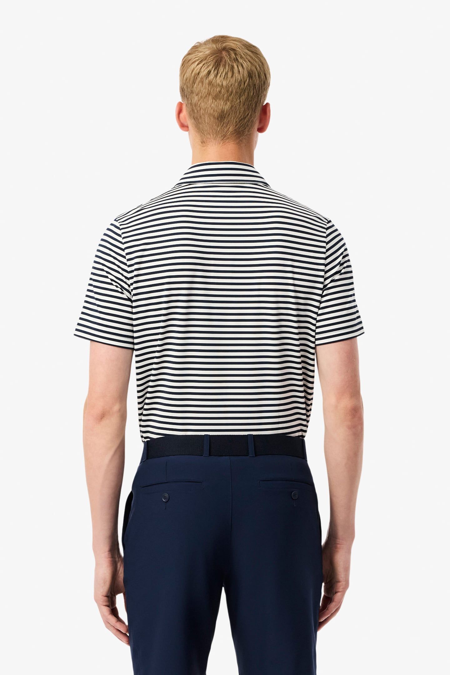 SHORTSLEEVE POLO NAVY BLUE/WHITE 2
