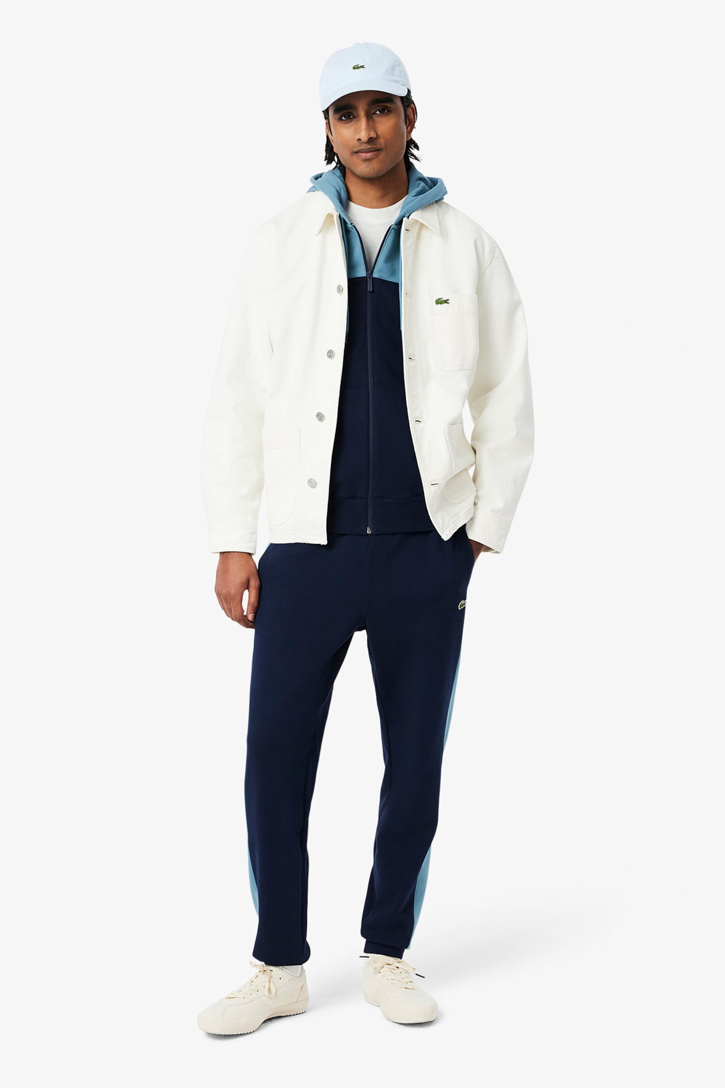 SWEATSHIRT NAVY BLUE/LIMESTONE-RILL 4
