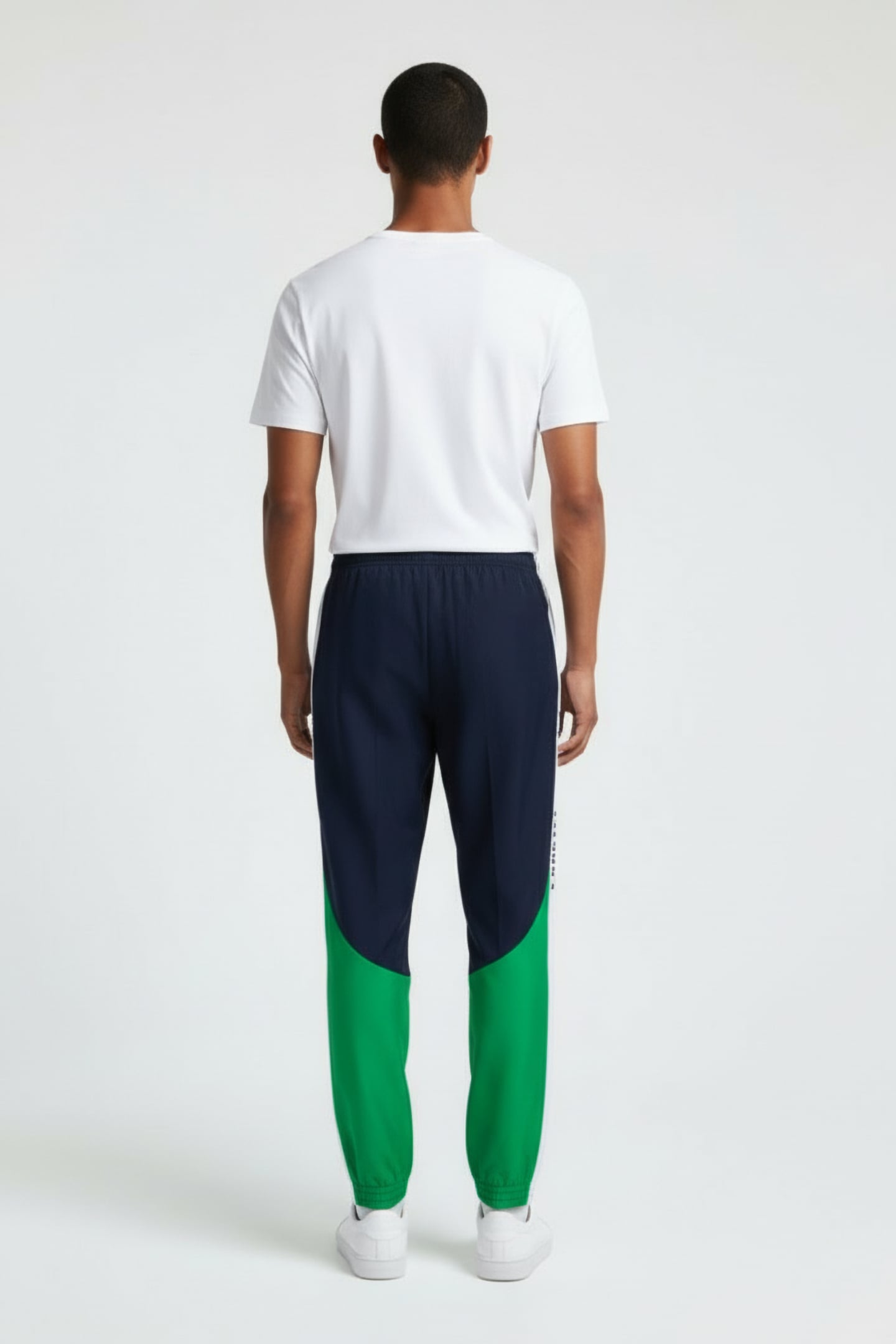 TRACKSUIT TROUSERS NAVY BLUE/WHITE-CALATHEA 2