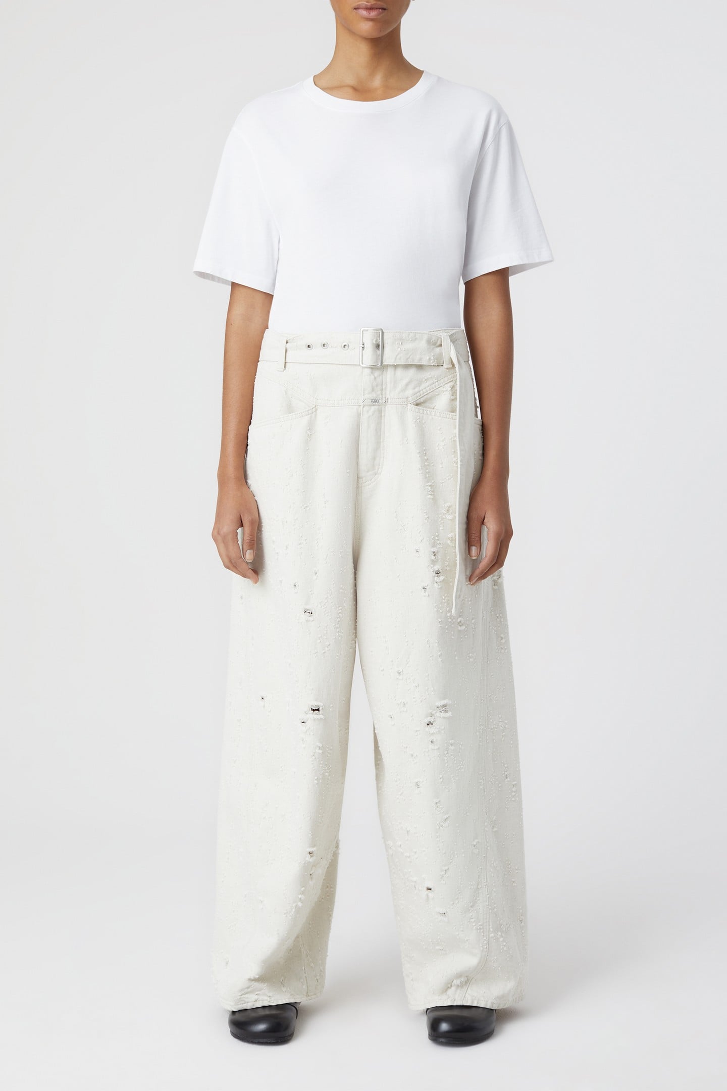 BAGGY-X JEANS CREME 3