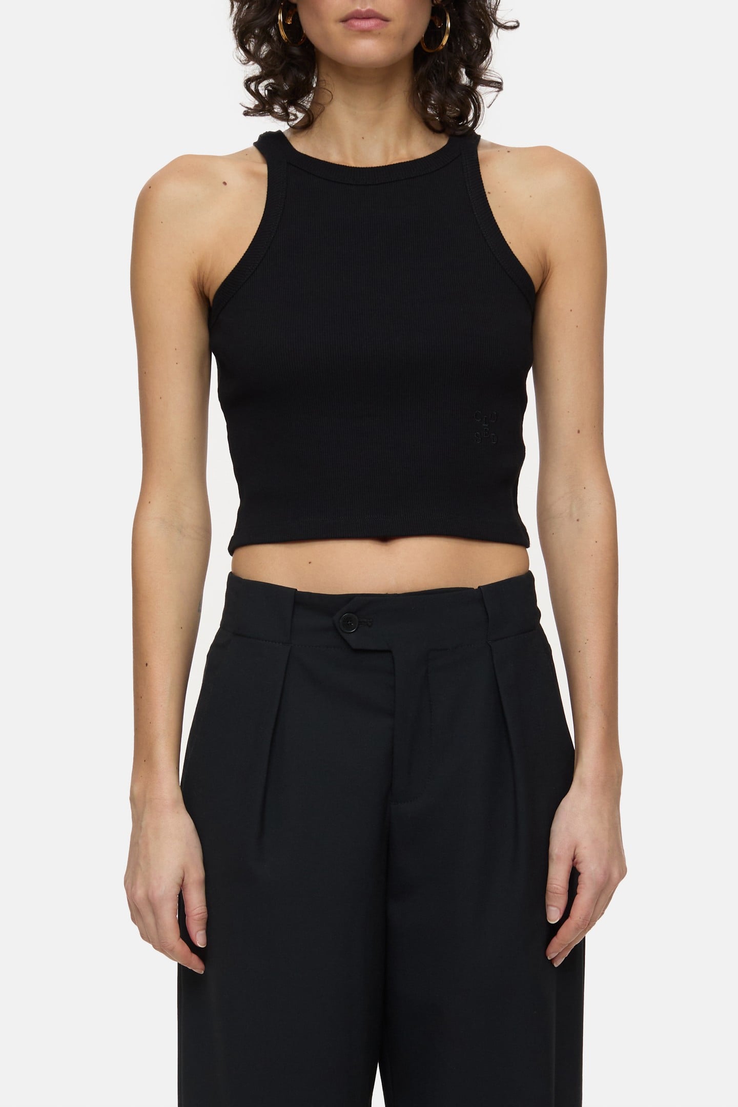 RACER TOP T-SHIRTS BLACK 1