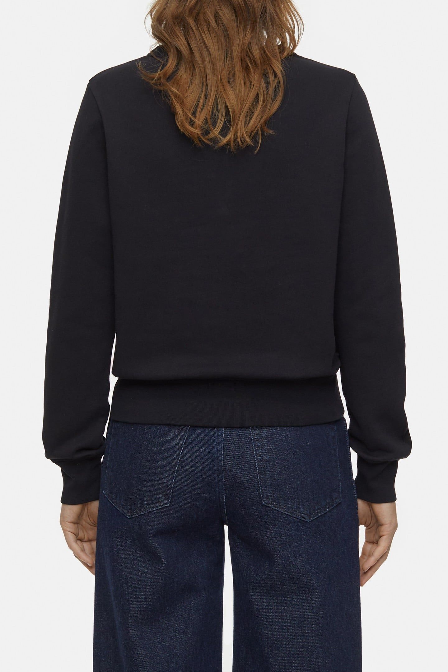 FITTED CREWNECK T-SHIRTS BLACK 3
