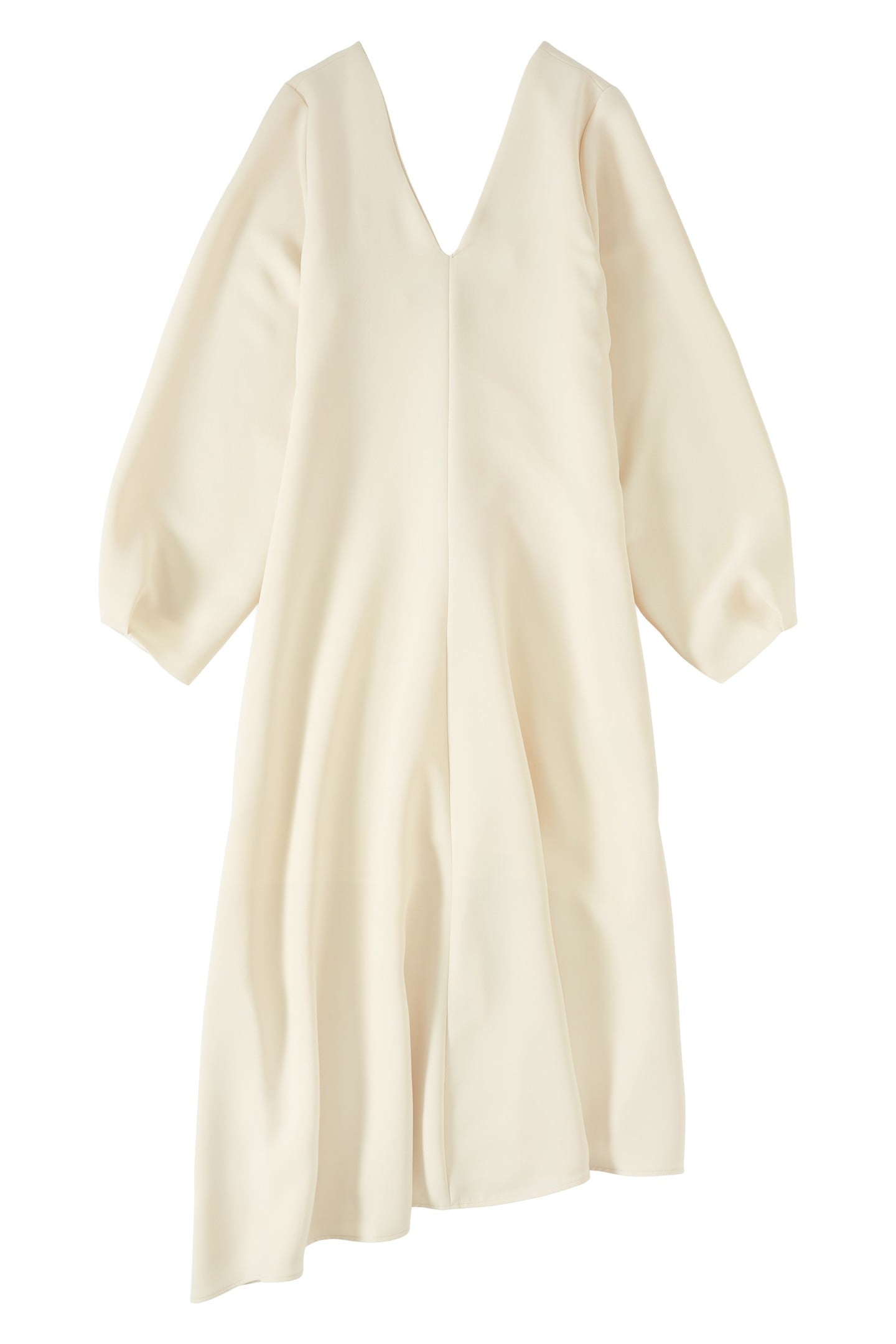 DEEP NECK LONG SLEEVE DRESS SHELL 5