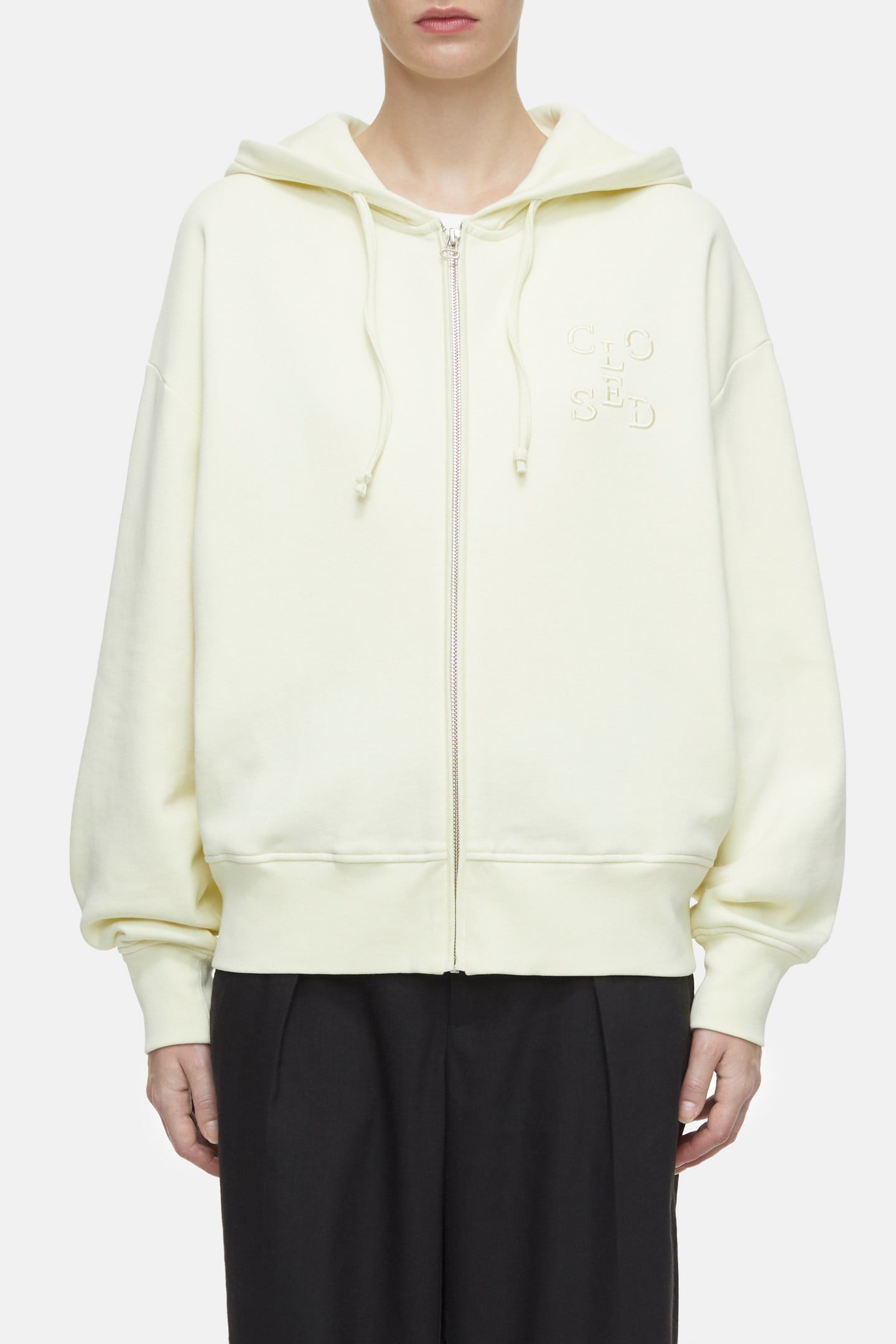 ZIP JACKET T-SHIRTS VANILLA 1
