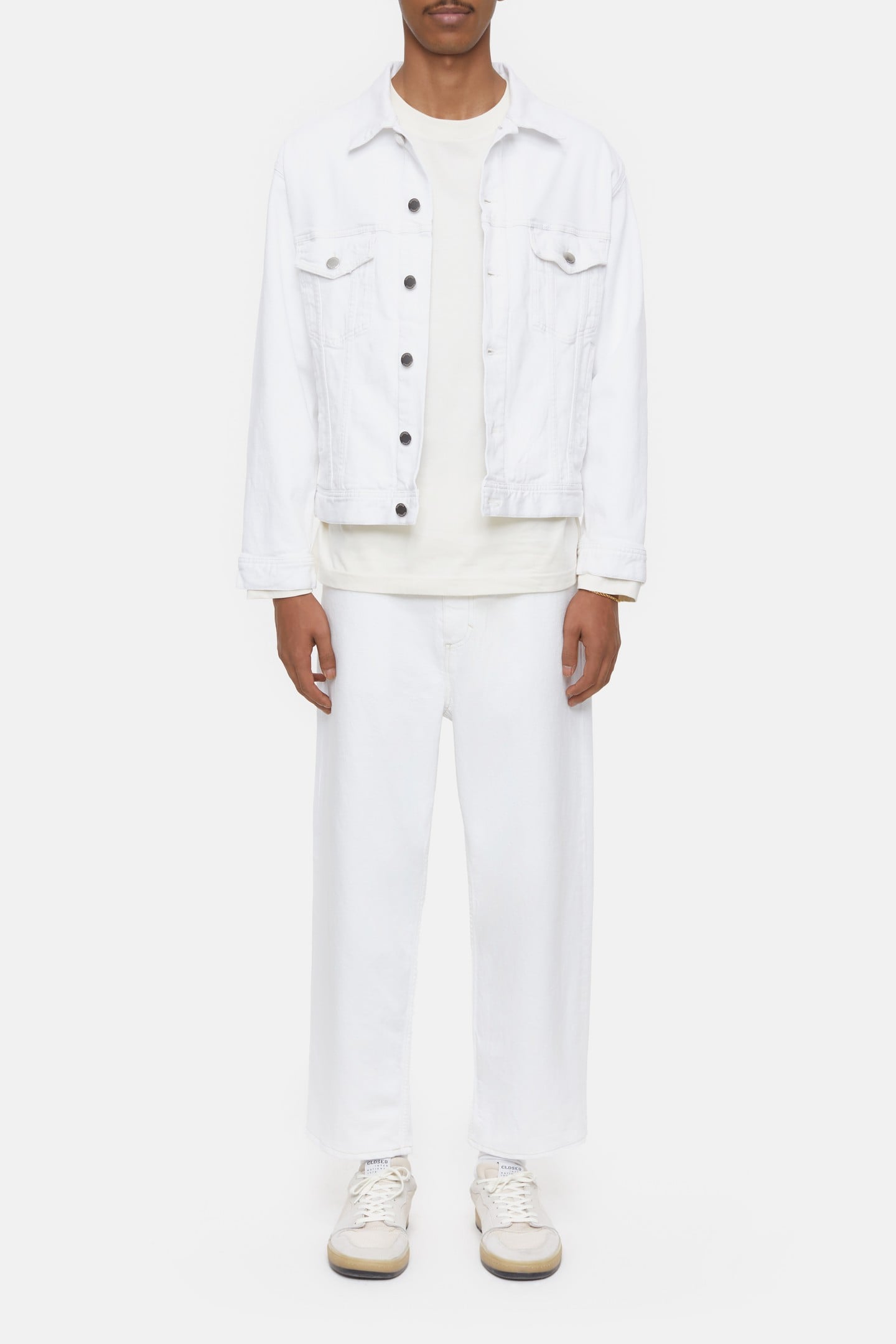DENIM JACKET IVORY 2