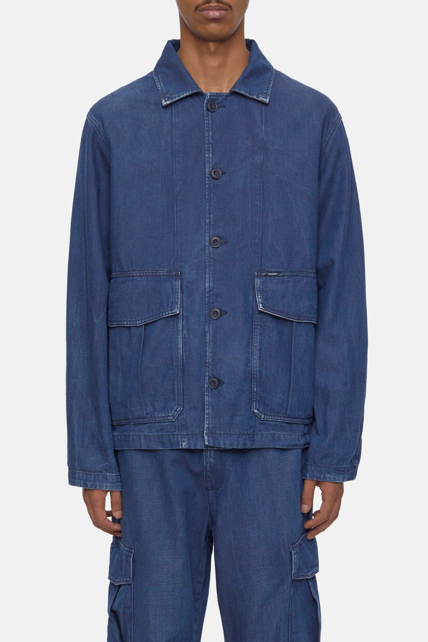 CARGO JACKET DARK BLUE 1