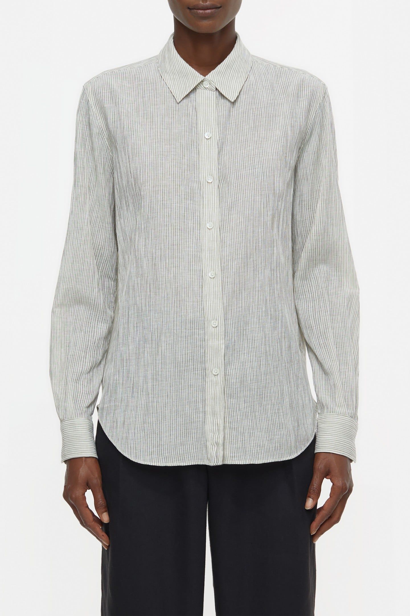 LONG SLEEVE SHIRT & BLOUSES IVORY 3