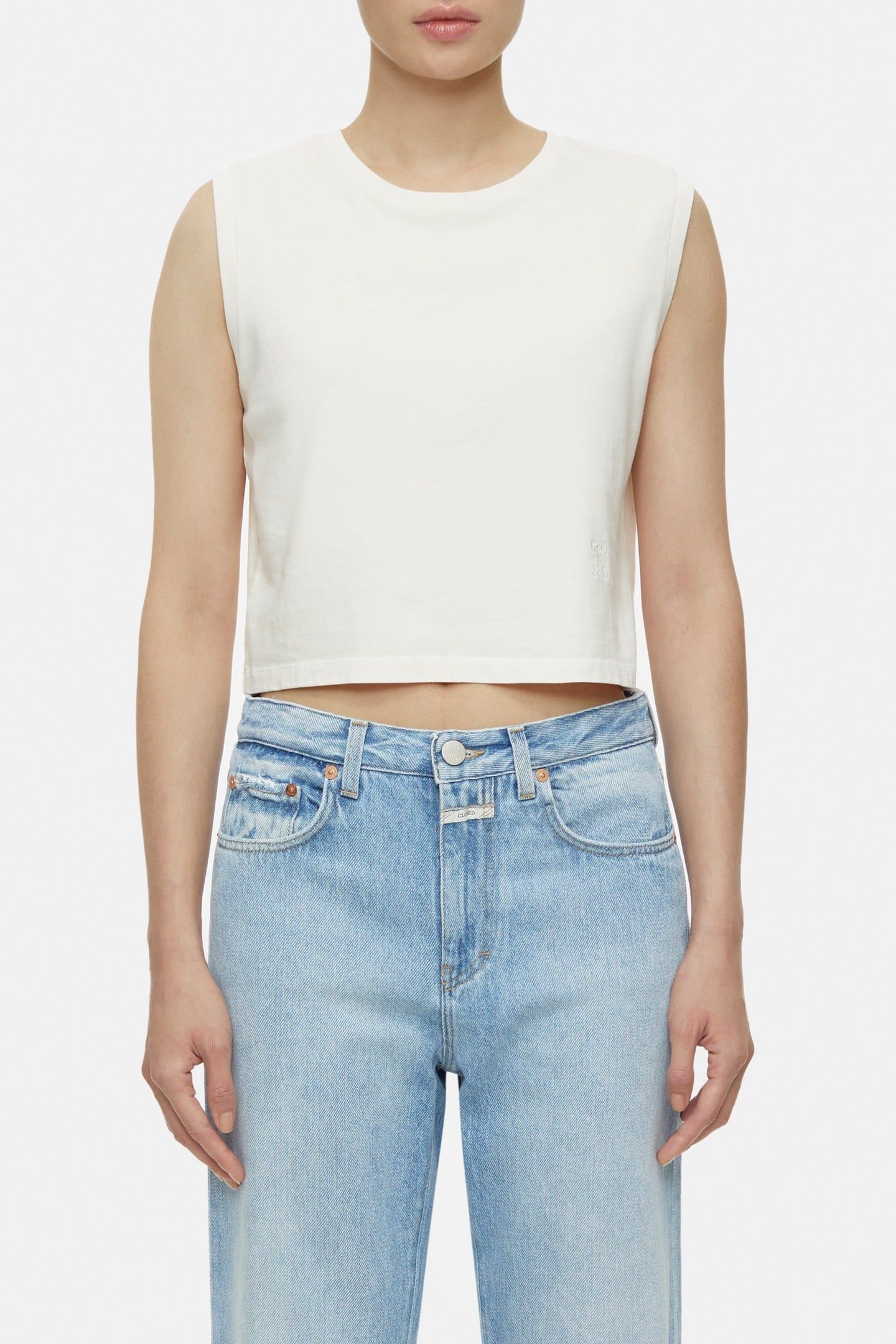 T-SHIRT SLEEVELESS T-SHIRTS LIMESTONE 2
