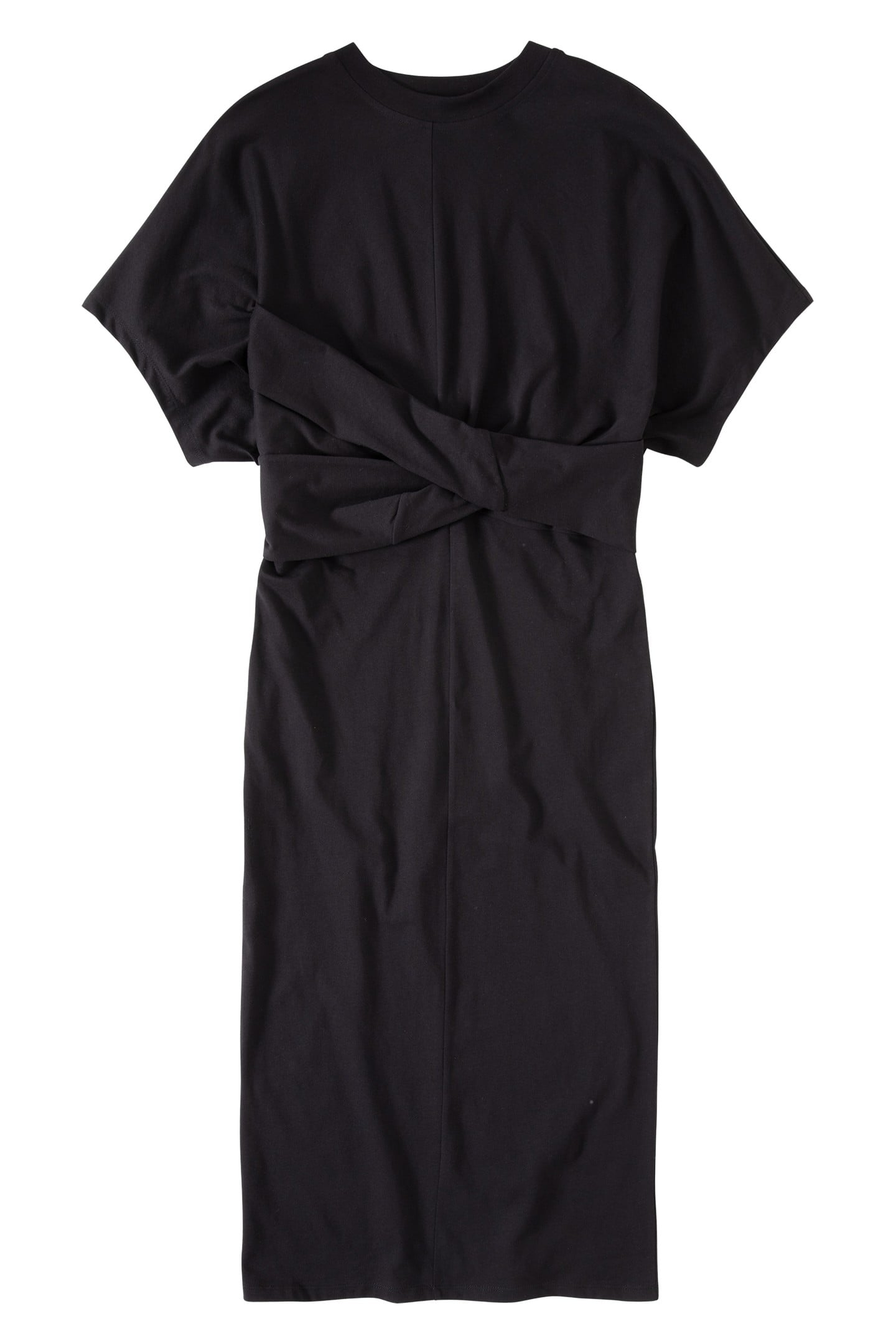 WRAP DRESS BLACK 3