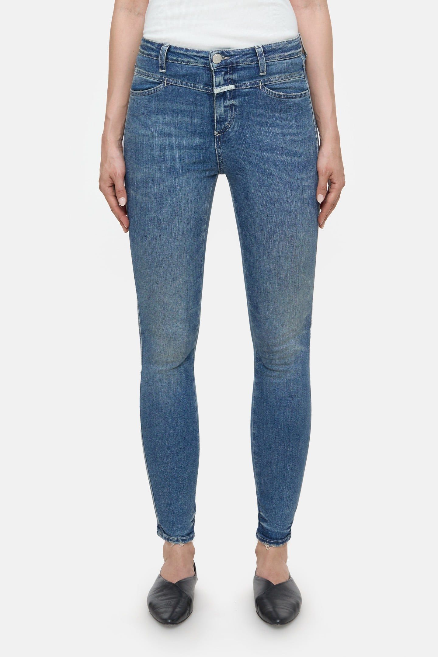 SKINNY PUSHER JEANS DARK BLUE 2