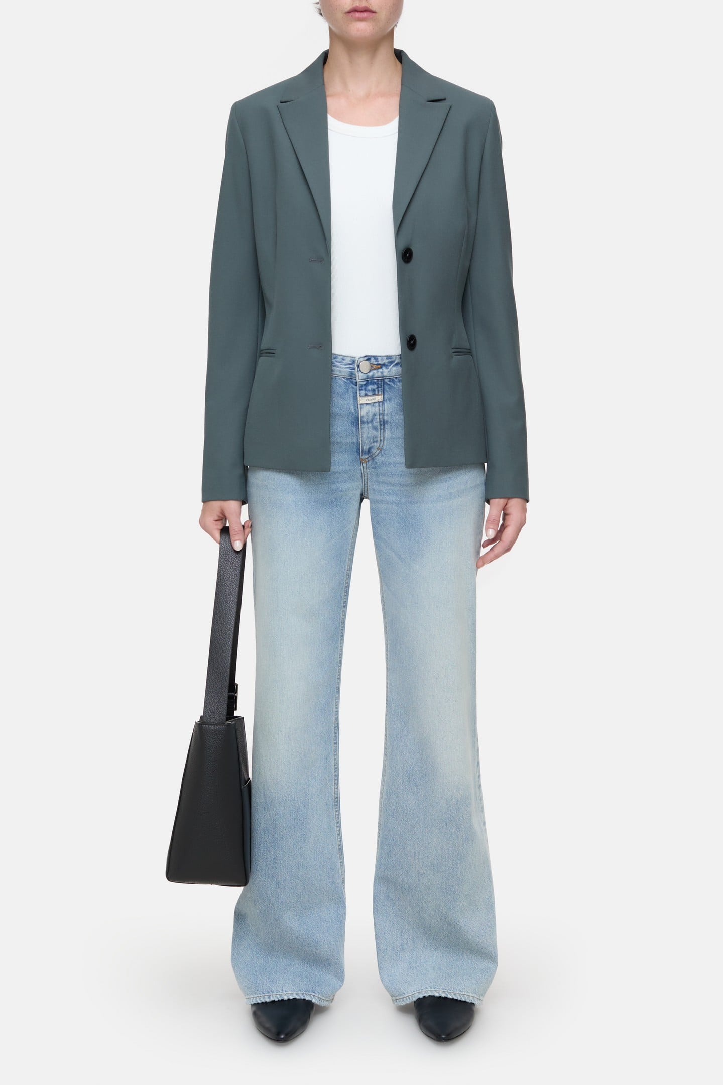 FITTED BLAZER PINI GREEN 1