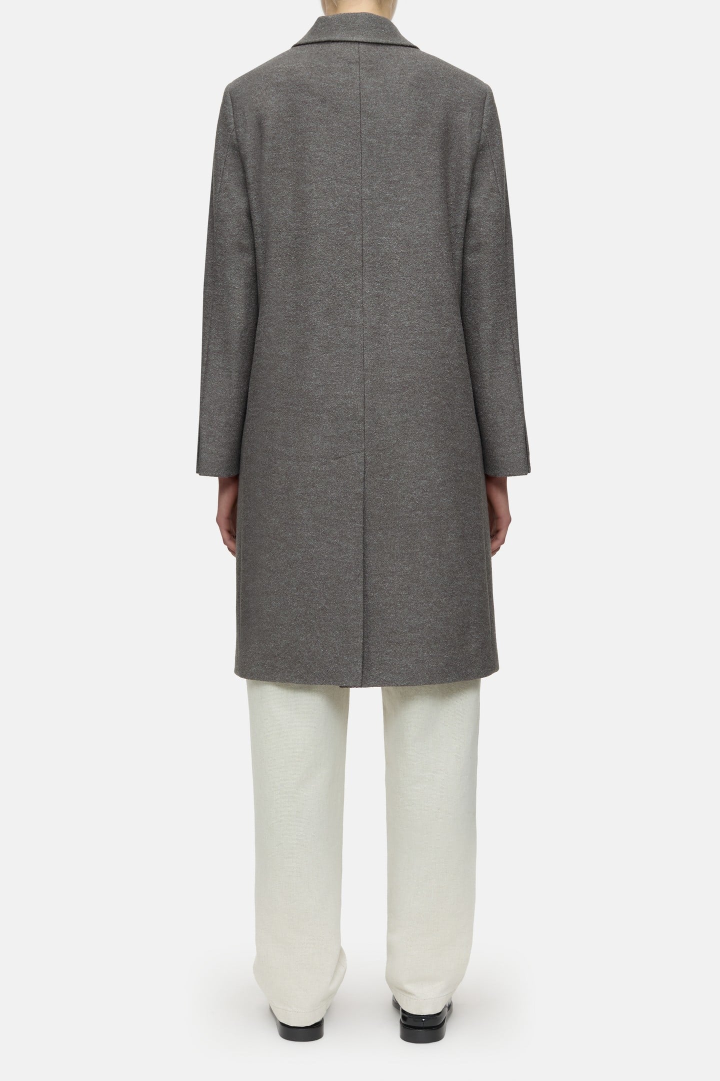 WOOL COAT JACKET HERITAGE GREY 3