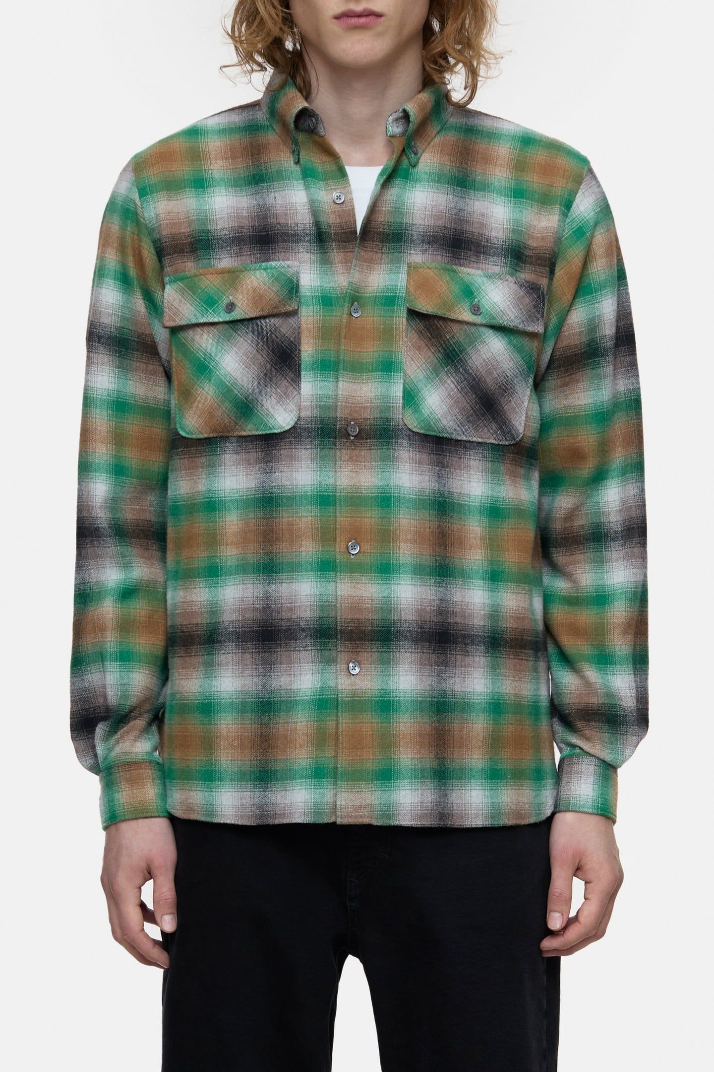 LUMBERJACK SHIRT & BLOUSES EUCALYPTUS 1