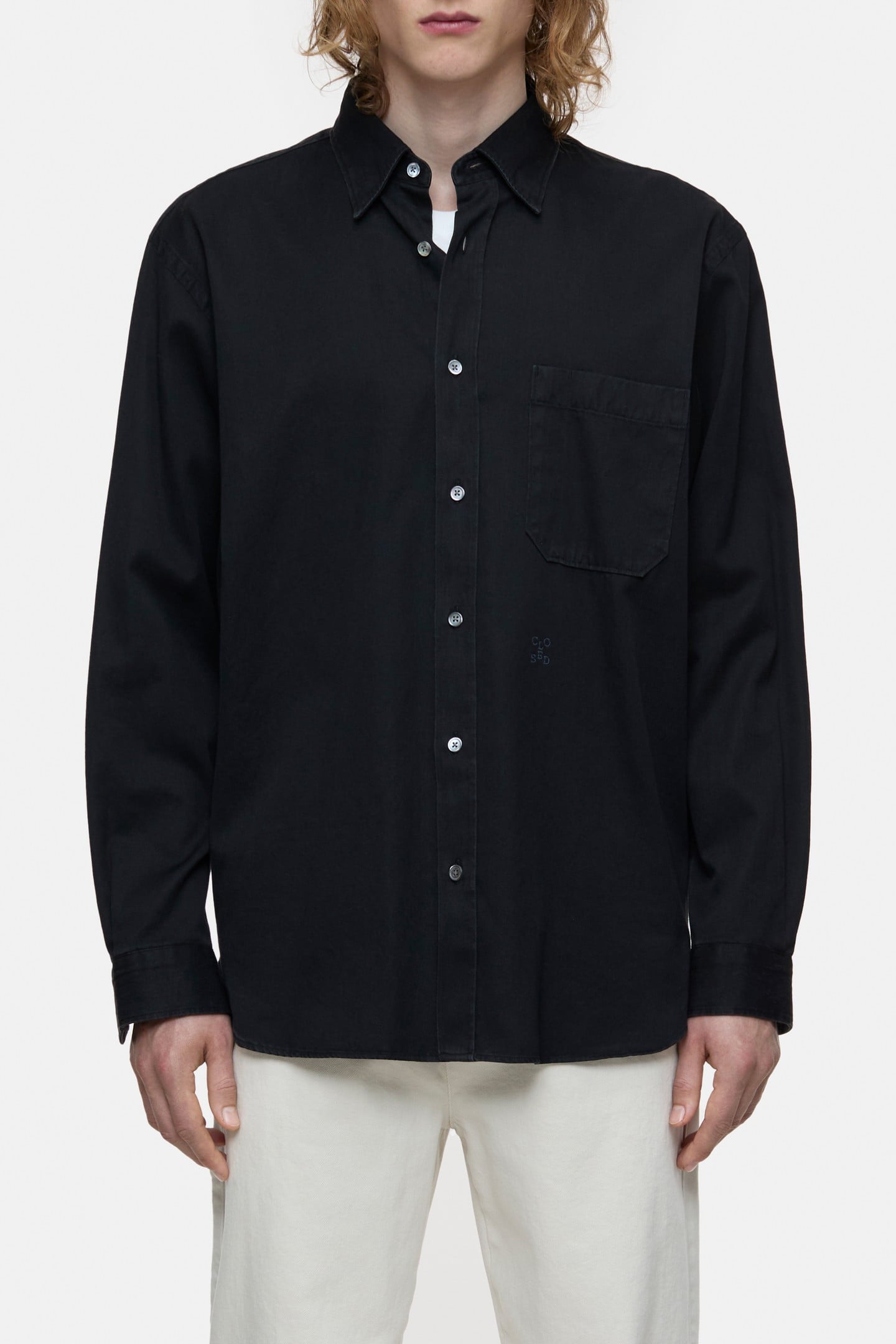 FORMAL ARMY SHIRT & BLOUSES SHADOW BLUE 1