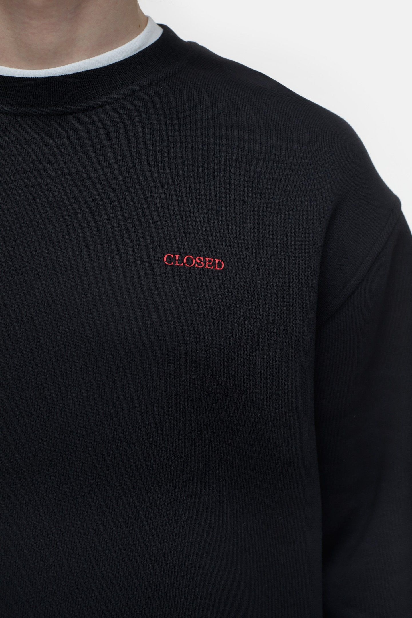 PRINTED SWEATSHIRT T-SHIRTS BLACK 3