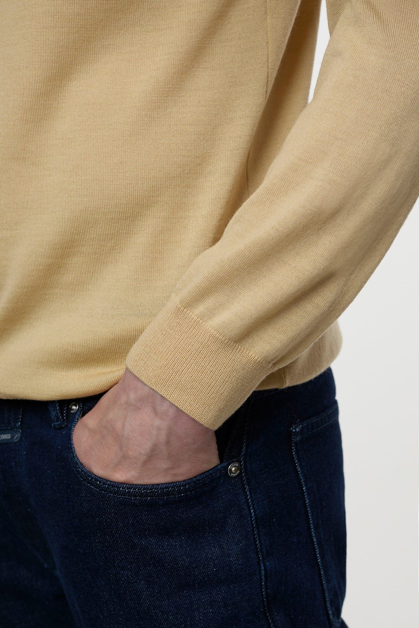 TURTLE-NECK JUMPER KNITS PEANUTBUTTER 4