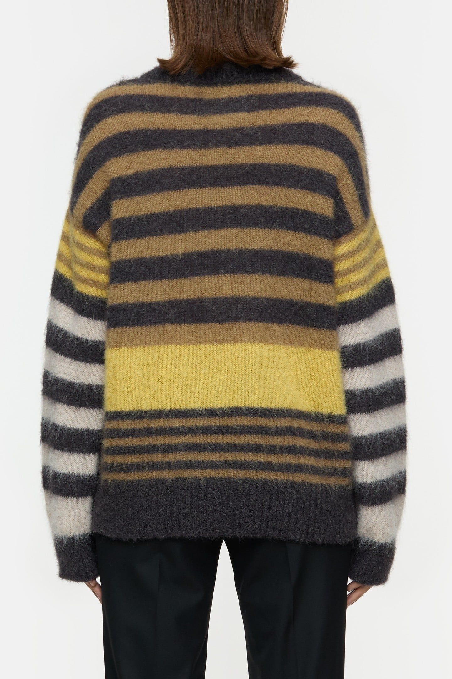 STRIPED CREWNECK KNITS MULTI COLOUR 2