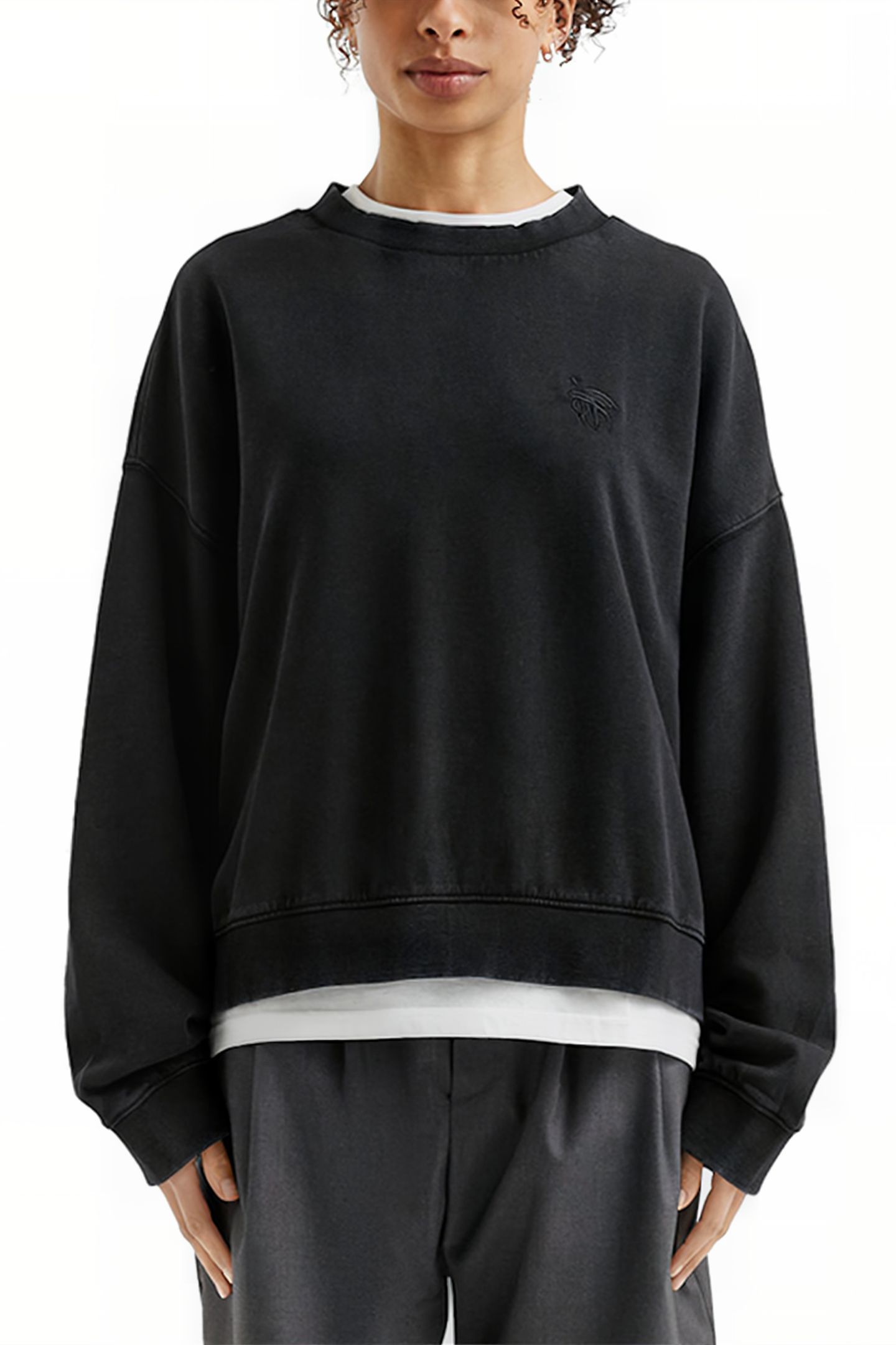 SWEATSHIRTS BLACK 1