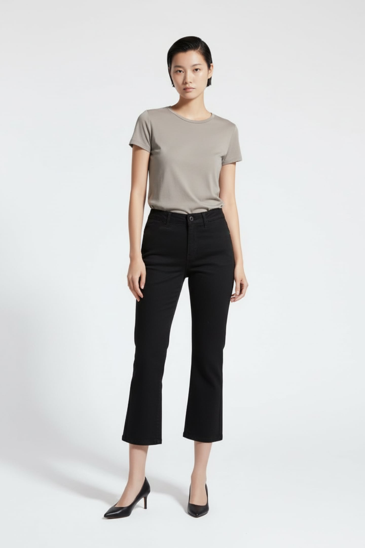 JEANS-HOSE BLACK DENIM 1