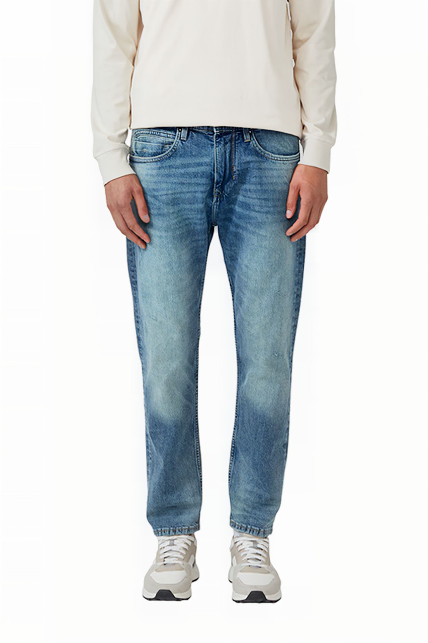 JEANS-HOSE BLUE GREEN 1