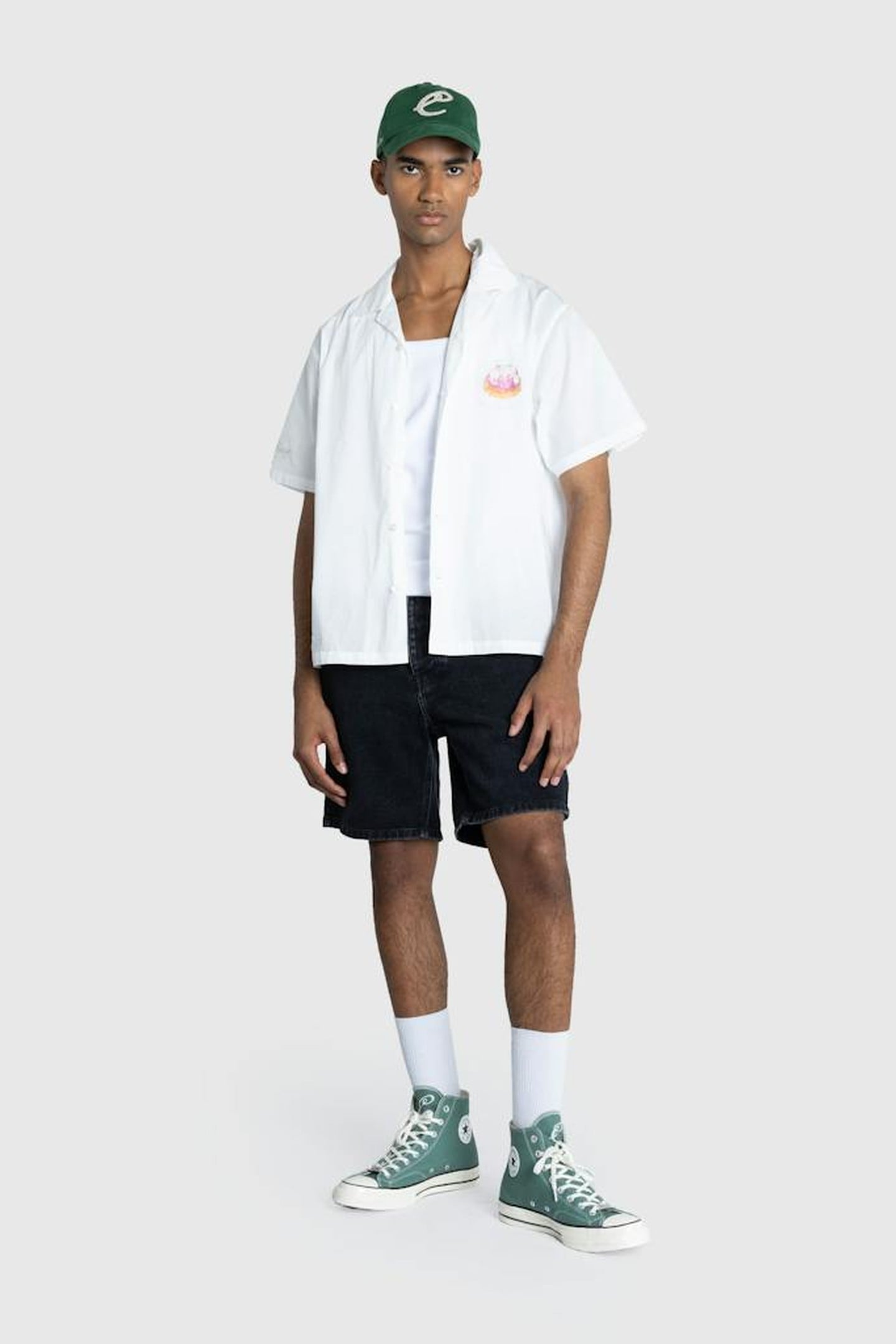 CAFÉ DE FLORE X HIGHSNOBIETY – DESSERT SHIRT WHITE 2