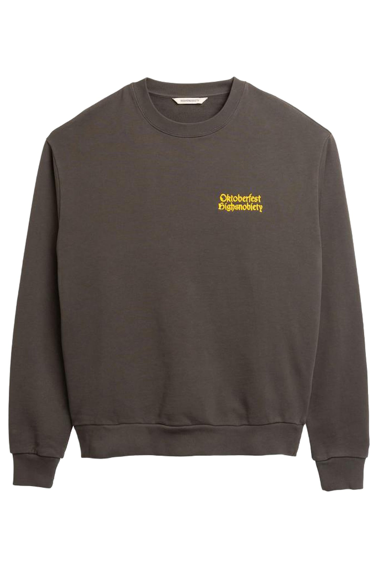 HIGHSNOBIETY – BEERSTEIN CREWNECK BROWN 3