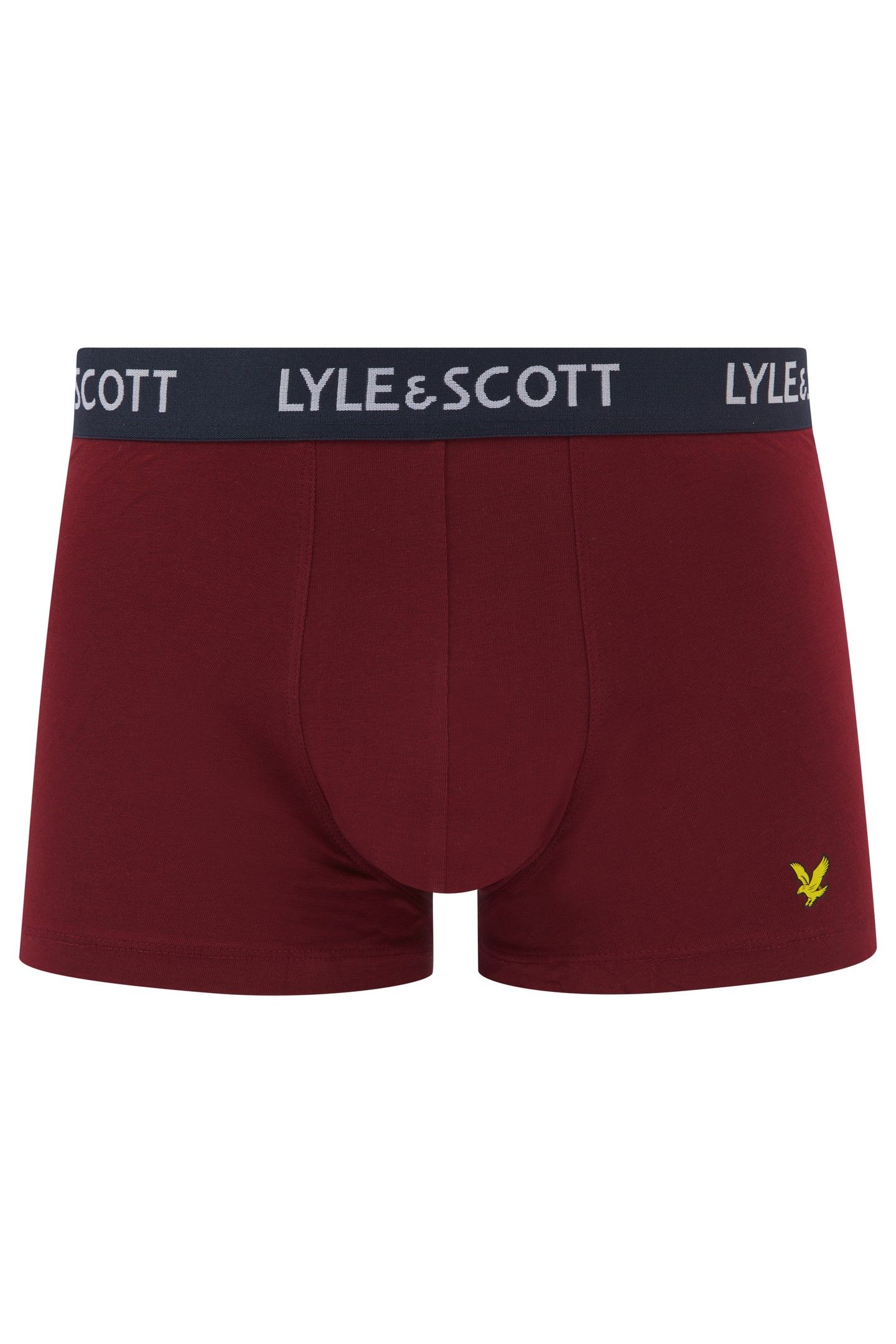 MILLER 5 PACK TRUNKS PEACOAT/RUBY WINE/GRANITE GREY/BLUE HOR 5