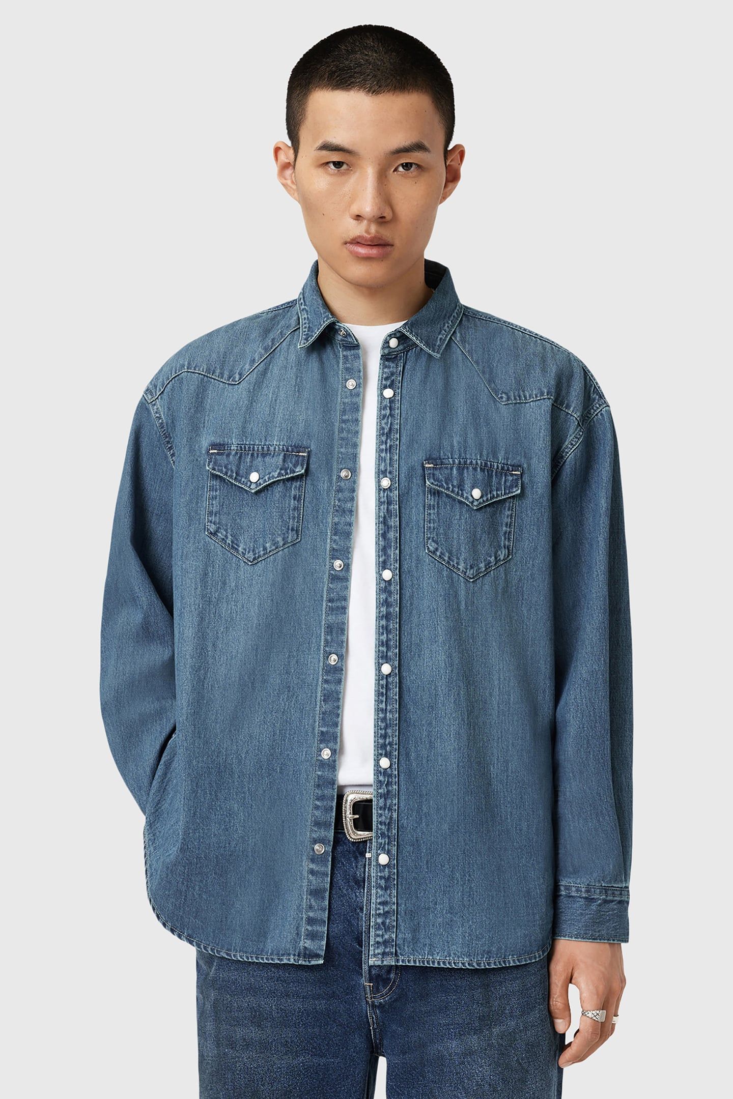 FENTON SHIRT VINTAGE INDIGO 4