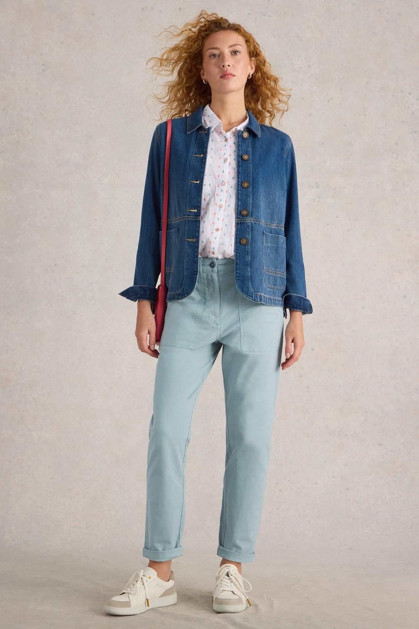 TWISTER CHINO TROUSER LIGHT BLUE 1