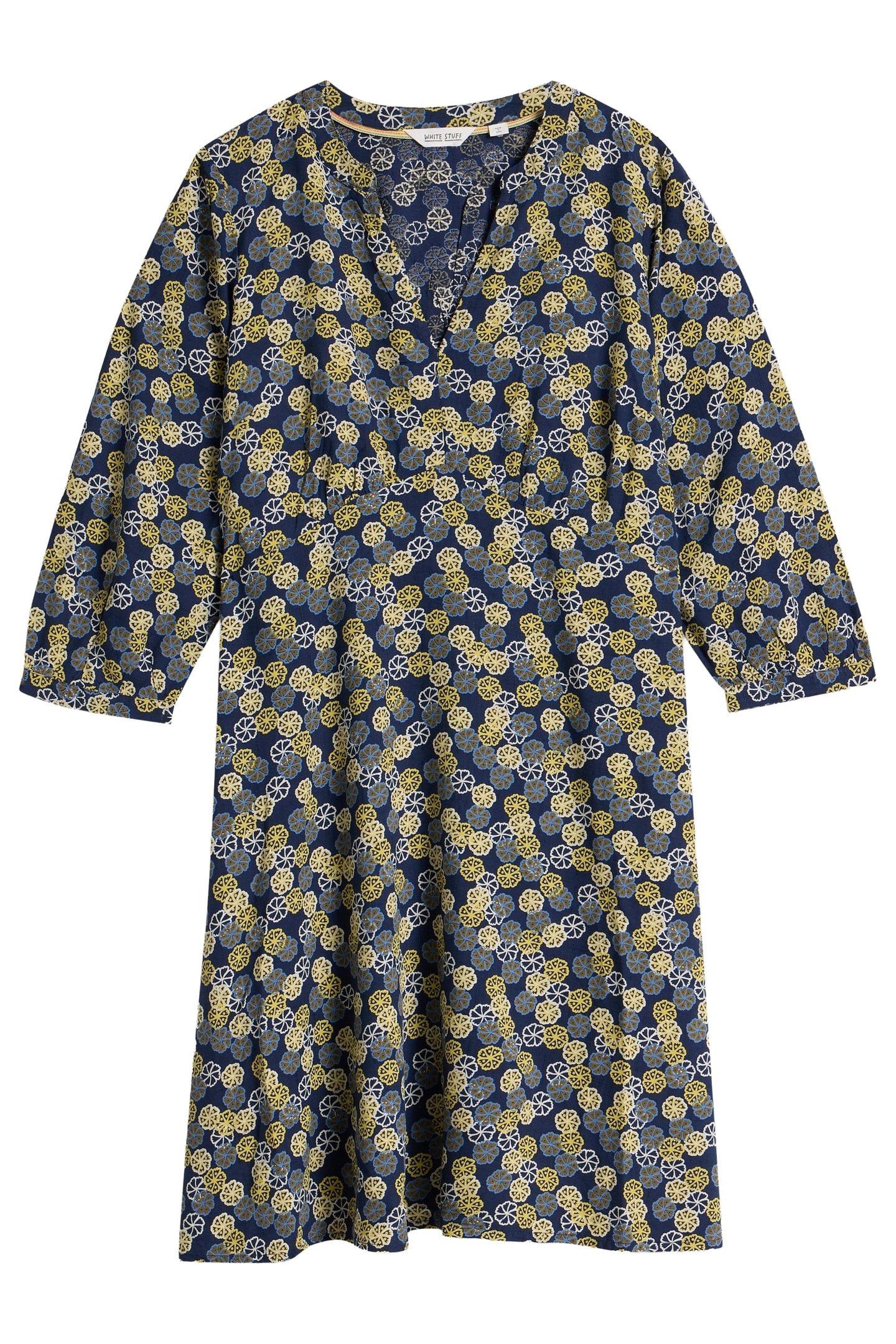 FRANCES DRESS NAVY MULTI 3