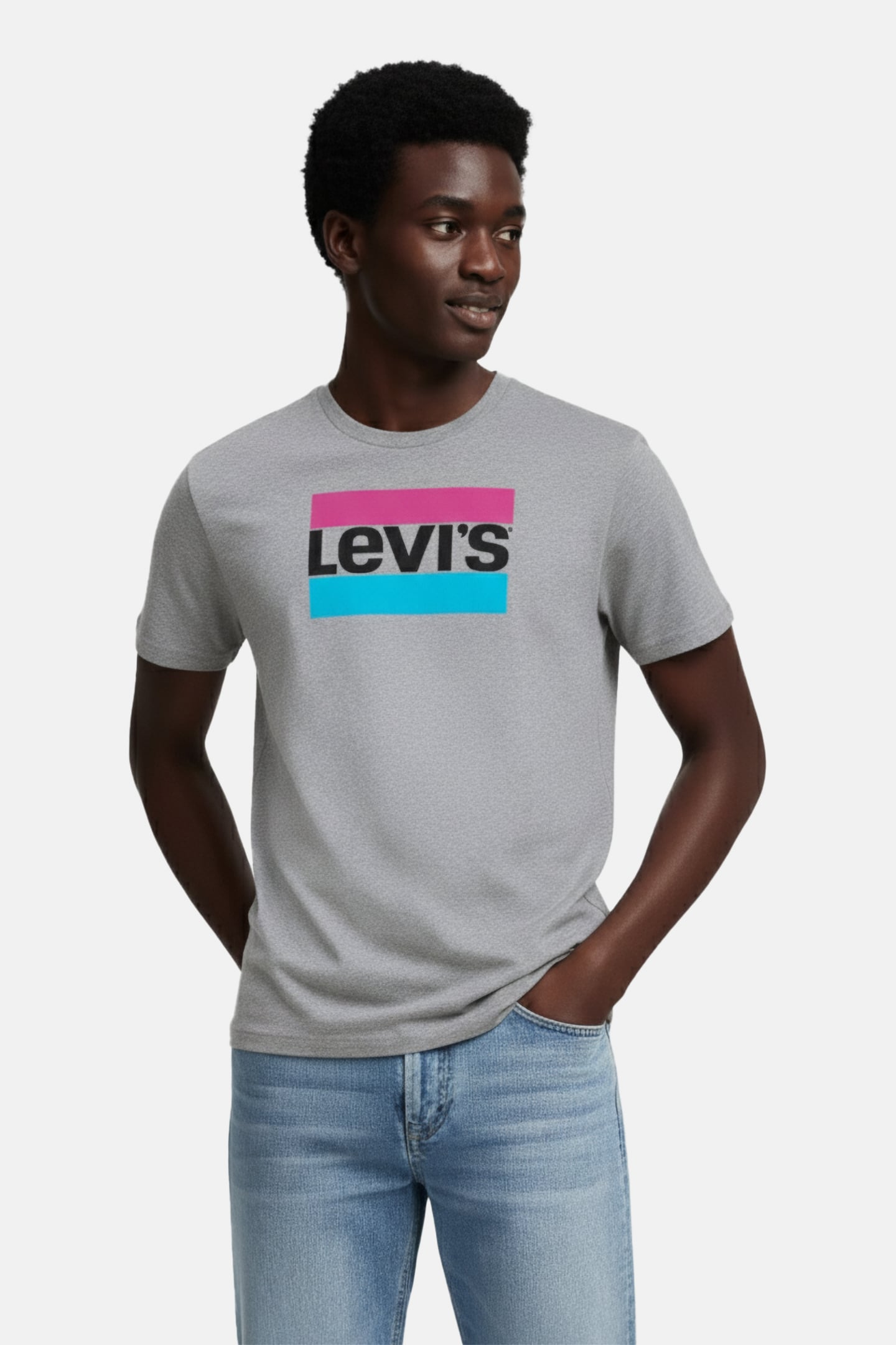 GRAPHIC CREWNECK TEE PASTEL SPORTSWEAR NEUTRAL 1